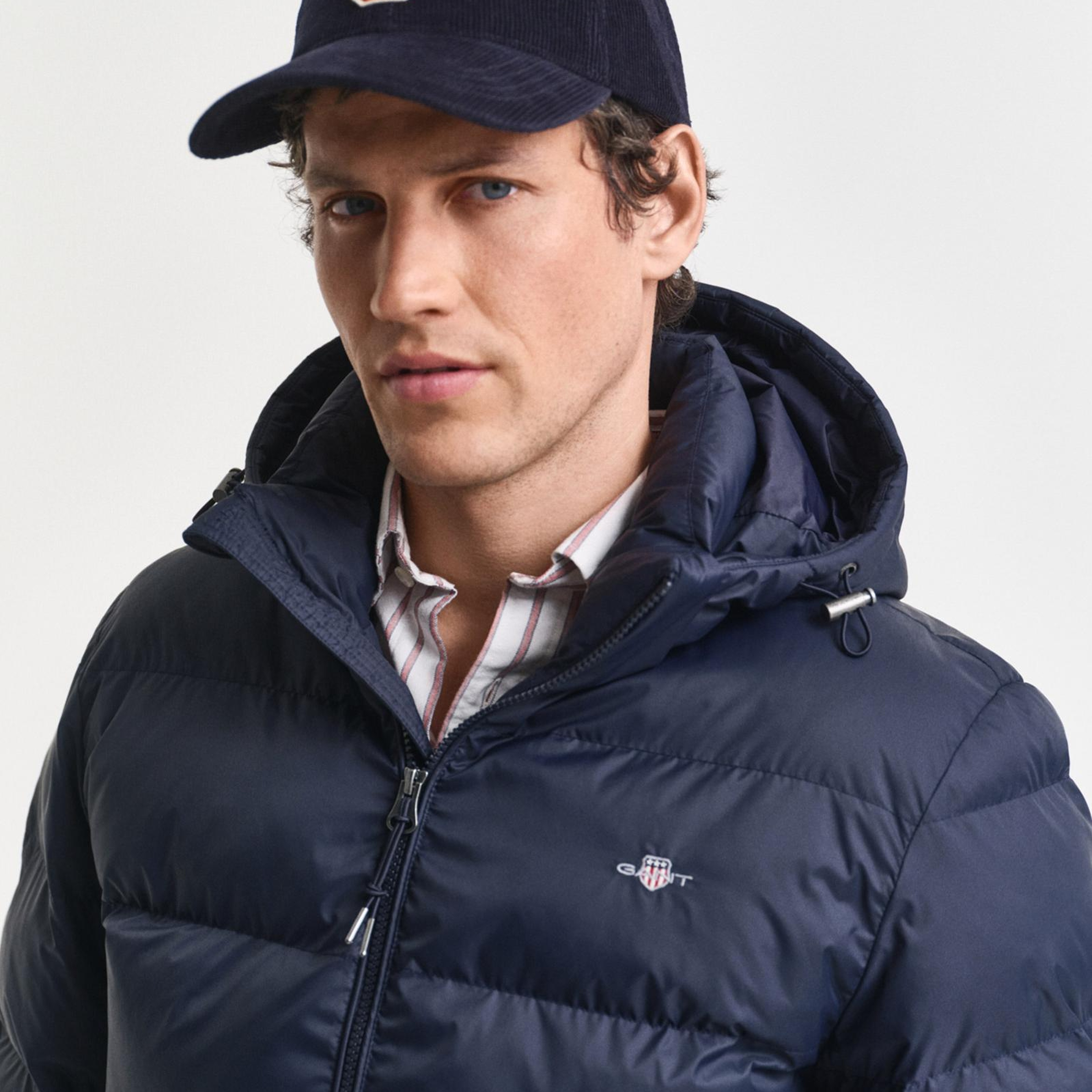 GANT Erkek Lacivert Regular Fit Active Cloud Mont