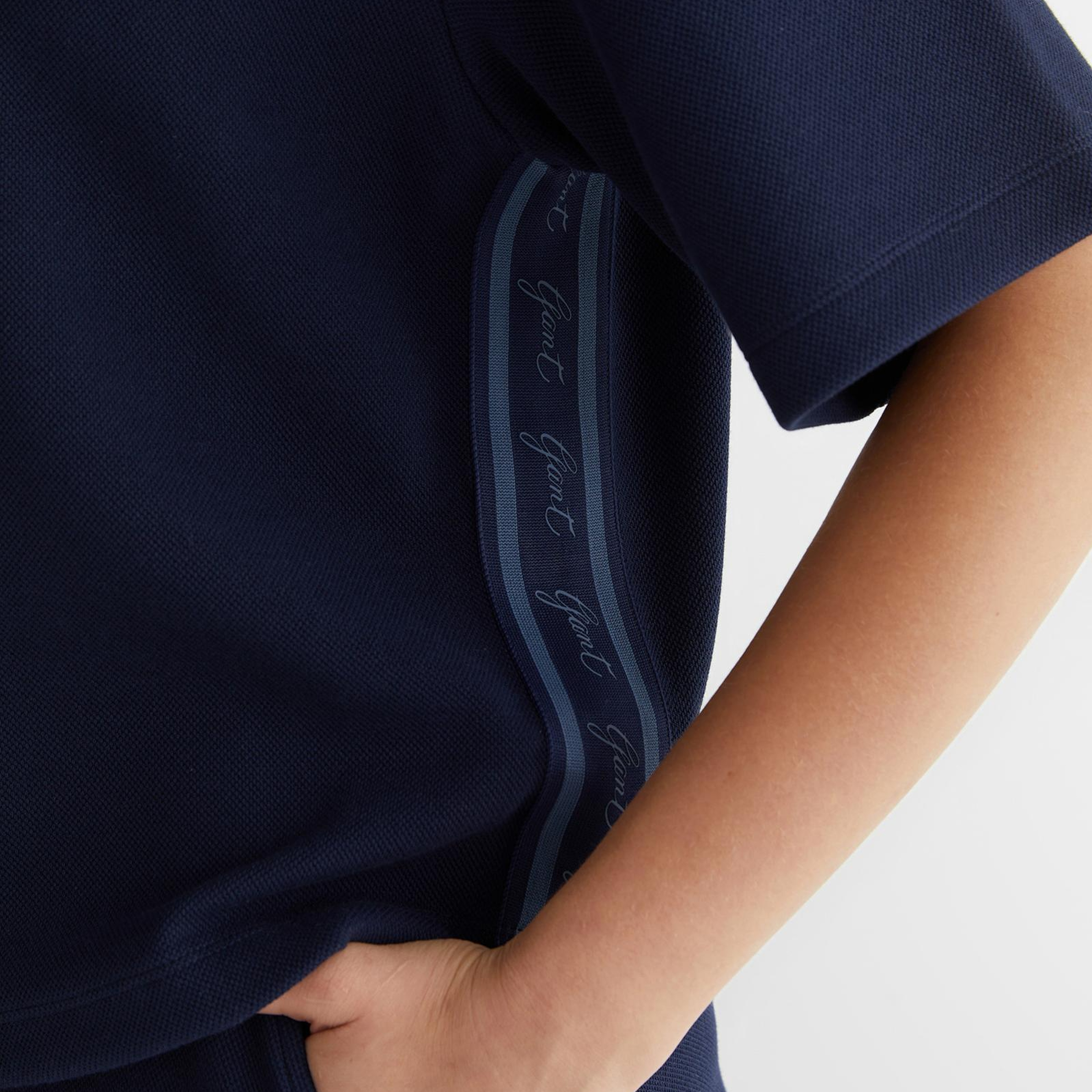 GANT Kadın Lacivert Logolu Polo