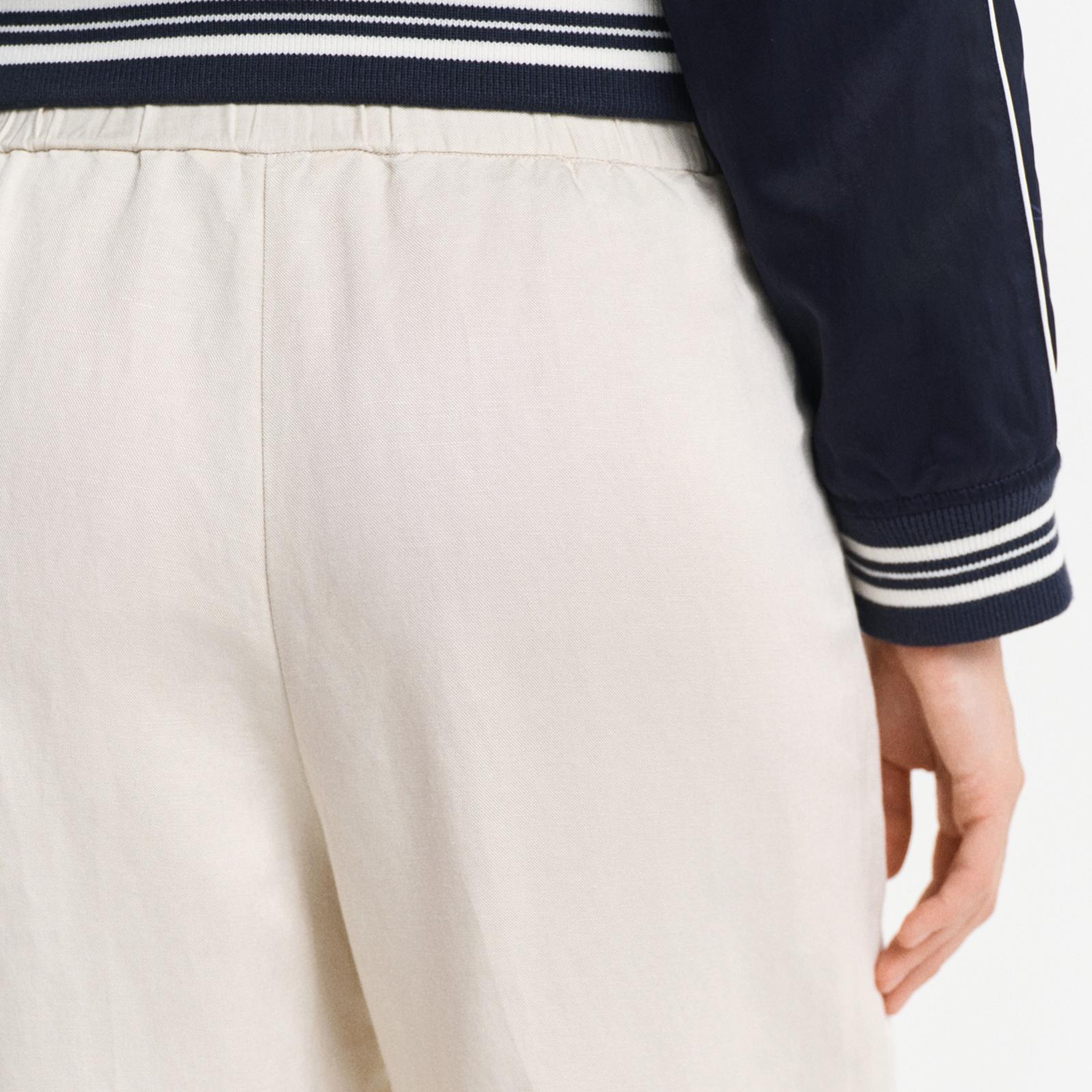 GANT Kadın Pembe Relaxed Fit Pantolon