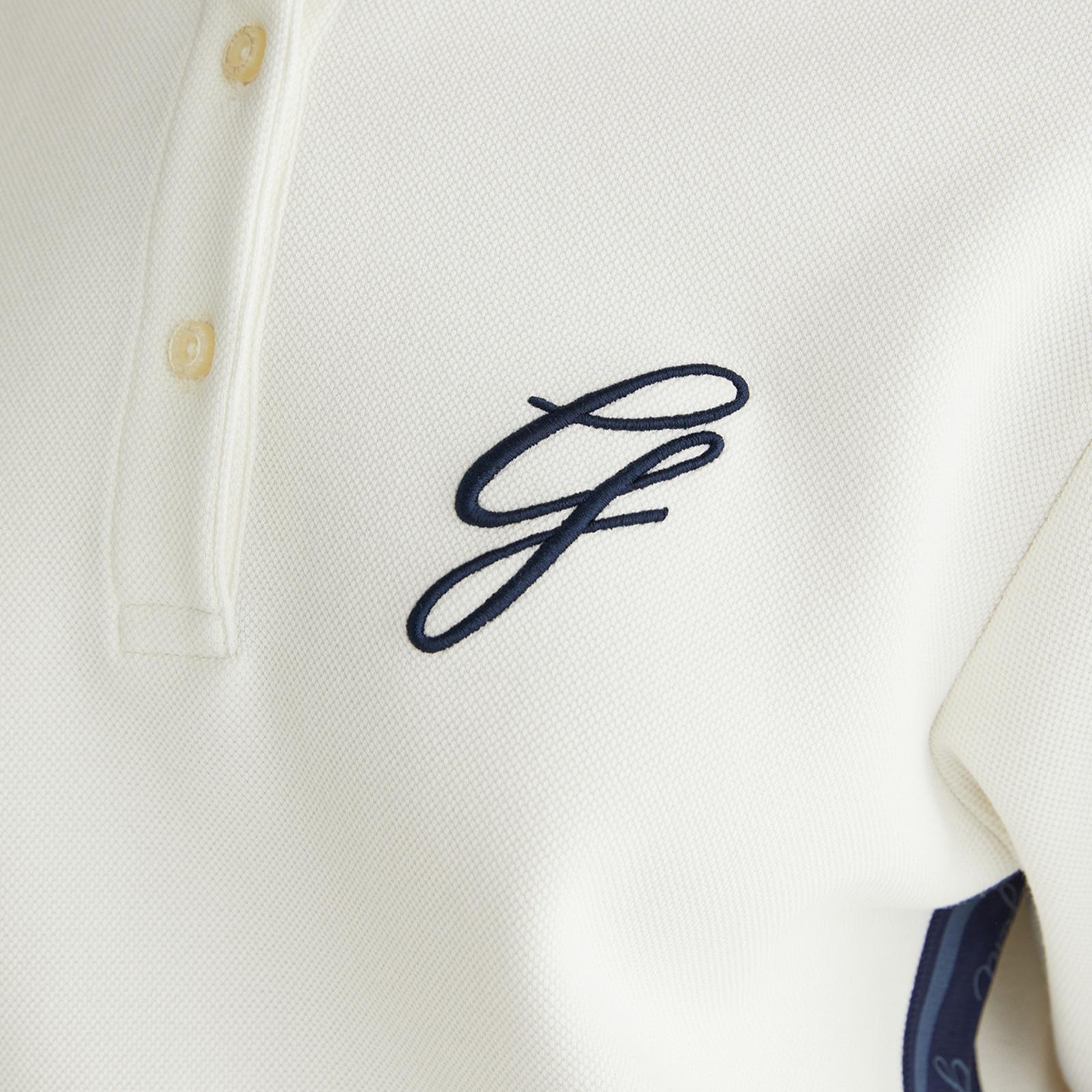 GANT Kadın Krem Logolu Polo