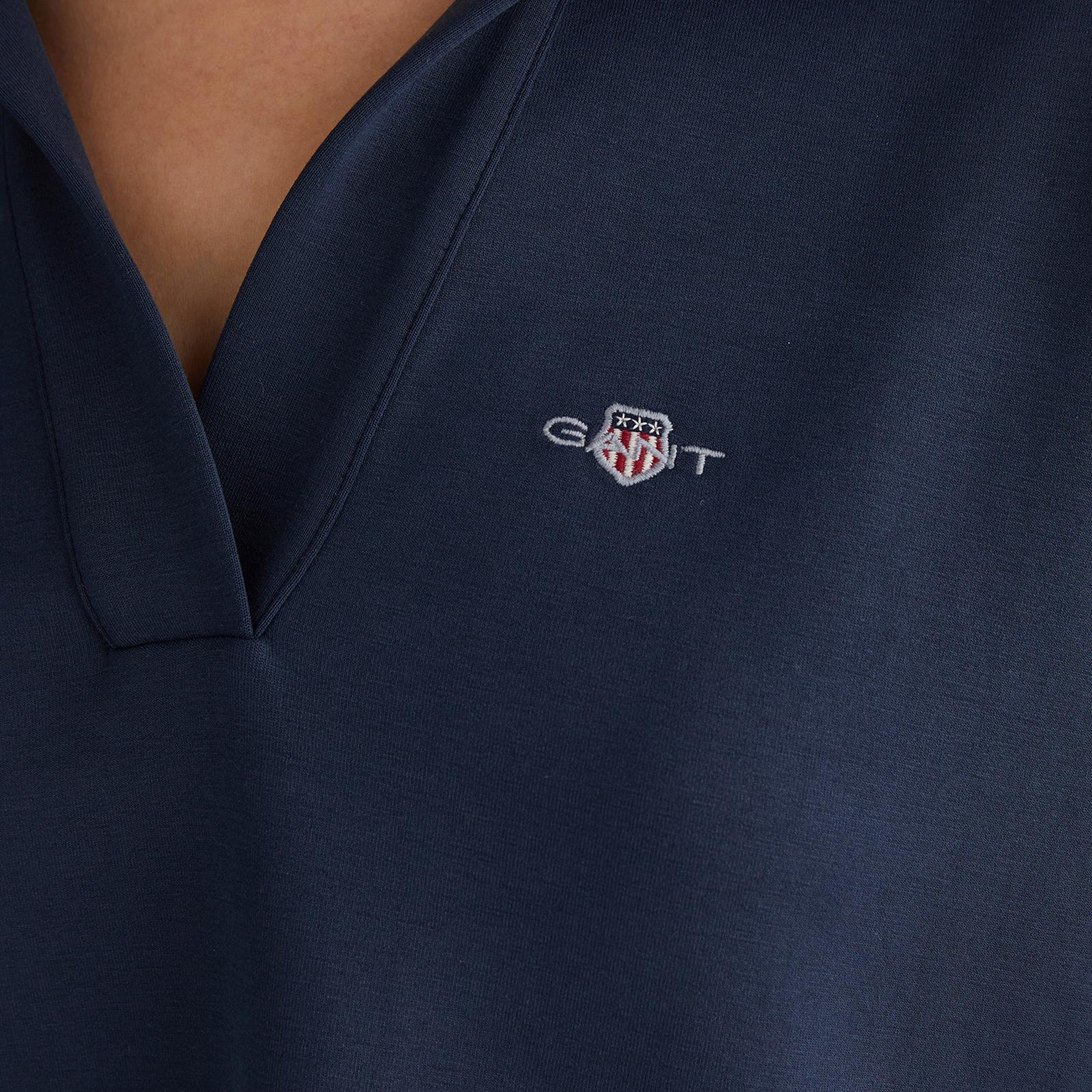 GANT Kadın Lacivert Logolu Polo