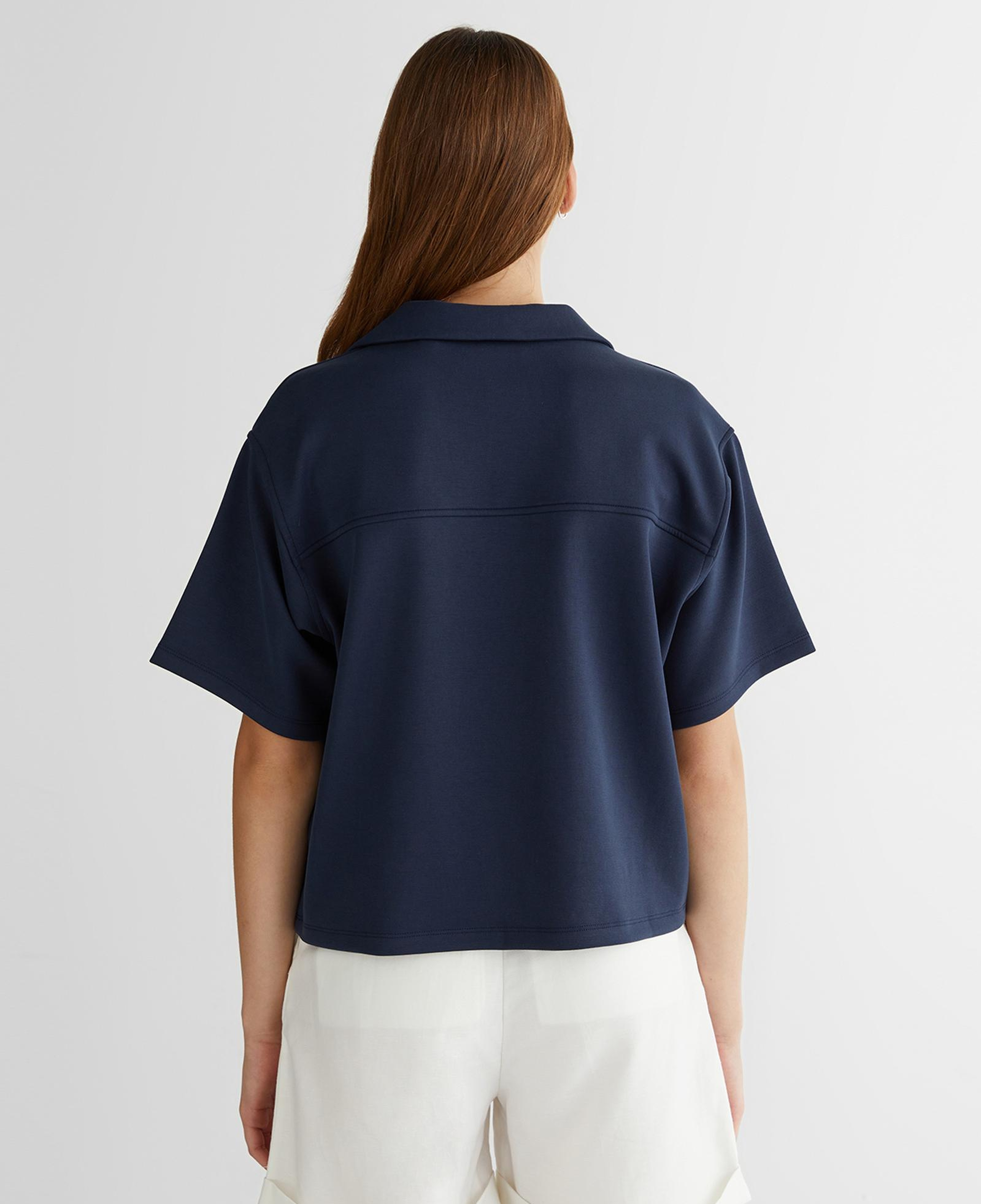 GANT Kadın Lacivert Logolu Polo