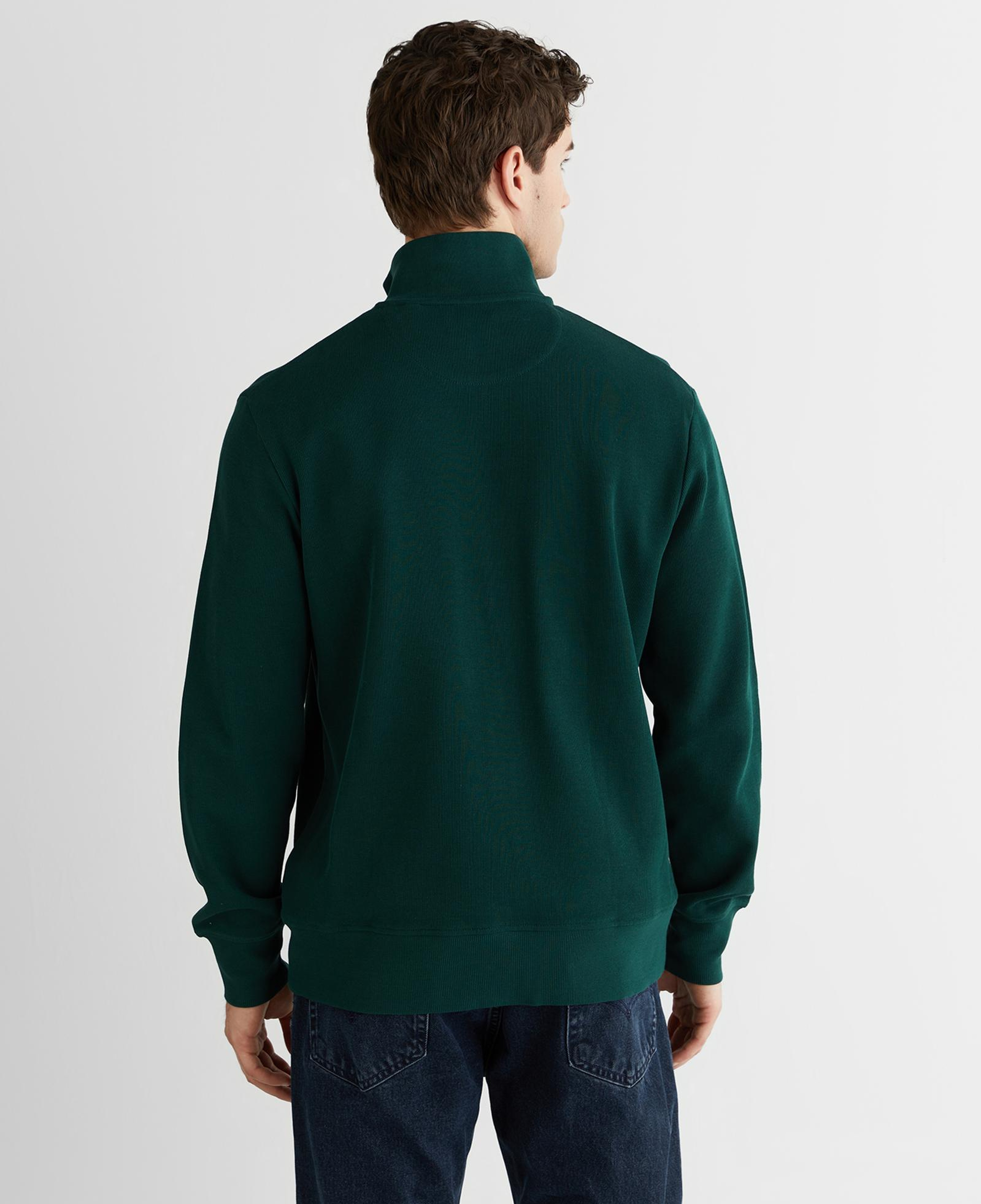 GANT Erkek Yeşil Regular Fit Hırka