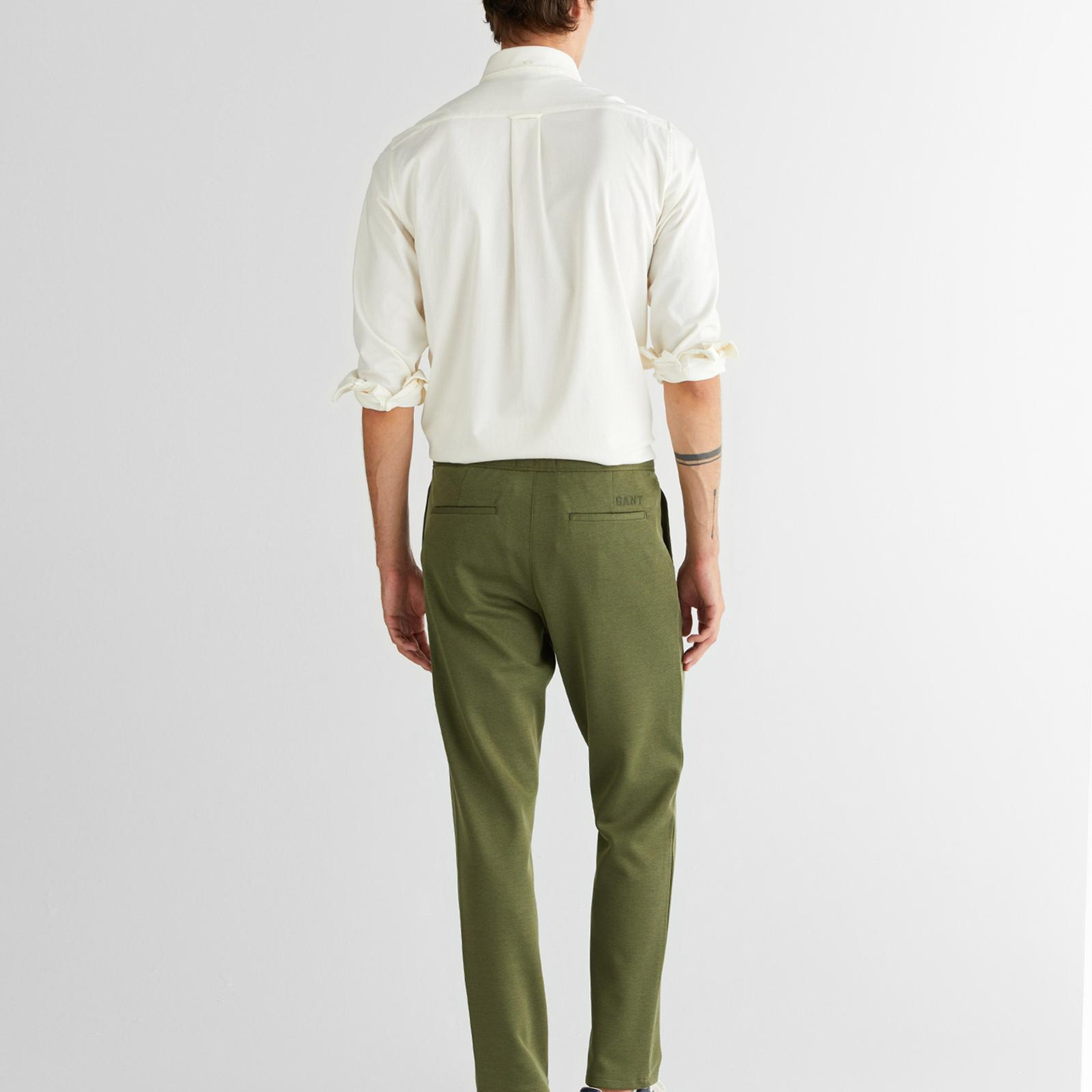 GANT Erkek Yeşil Jogger Fit Pantolon