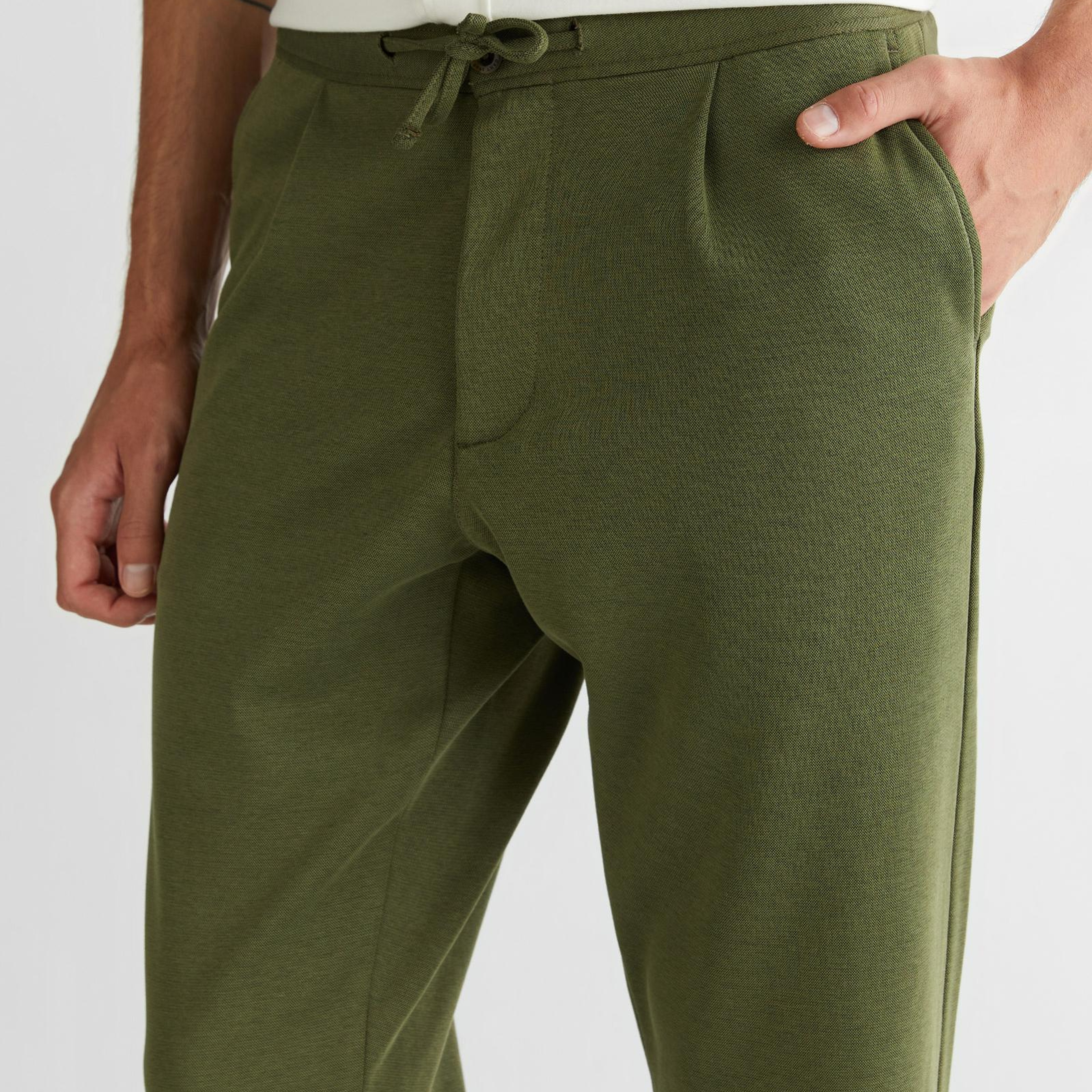 GANT Erkek Yeşil Jogger Fit Pantolon