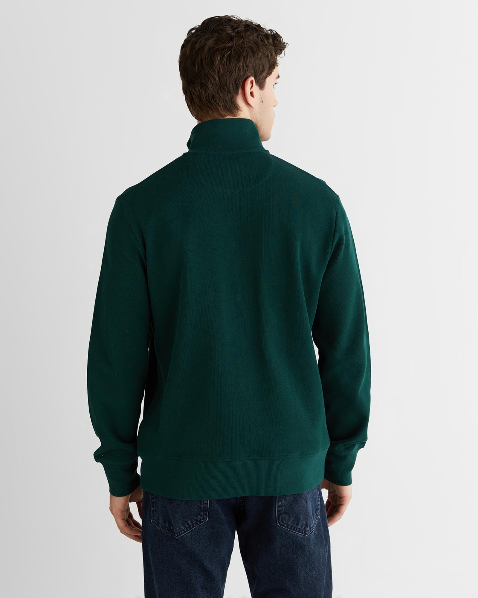 GANT Erkek Yeşil Regular Fit Hırka