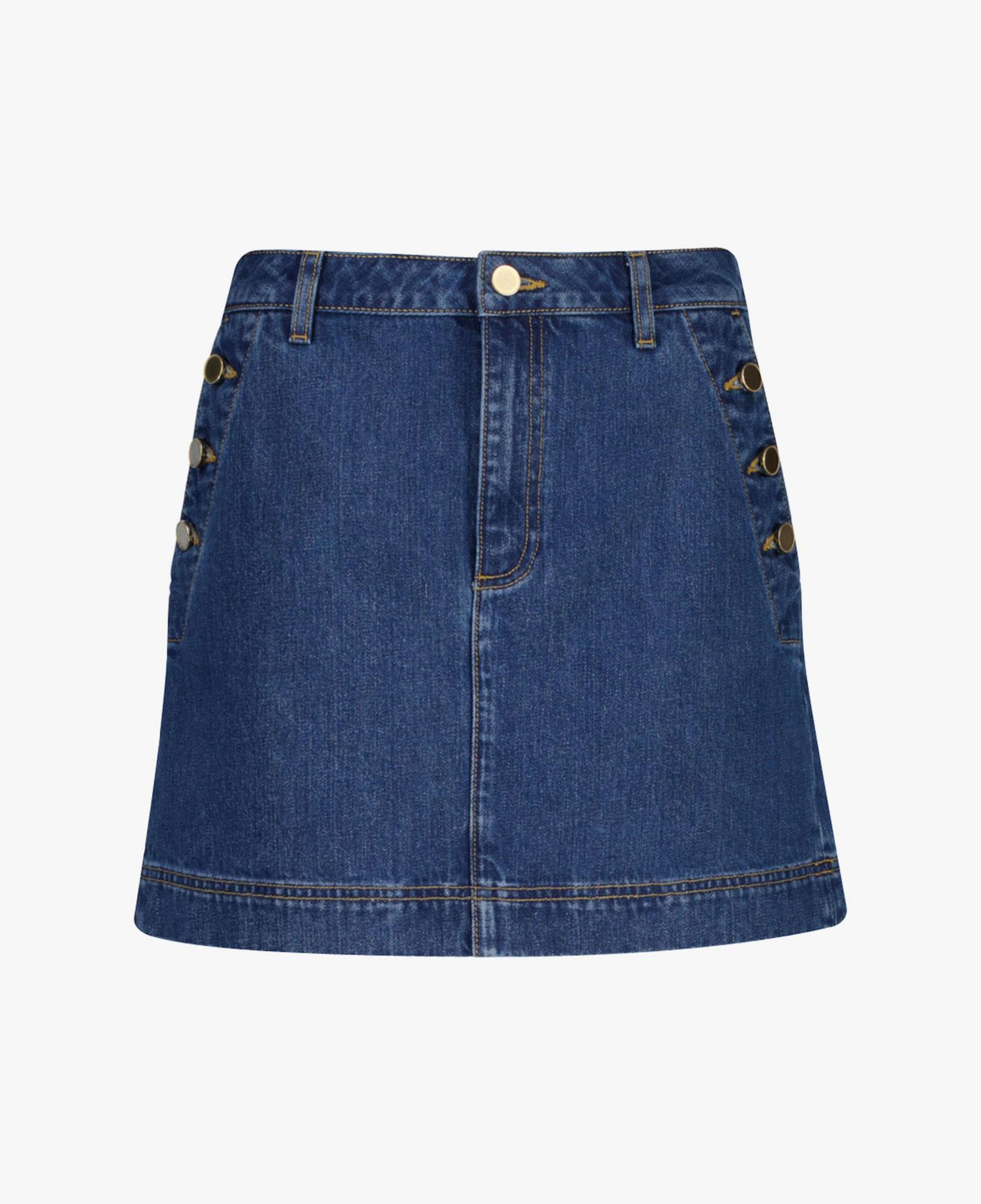 GANT Kadın Mavi Düz Etek