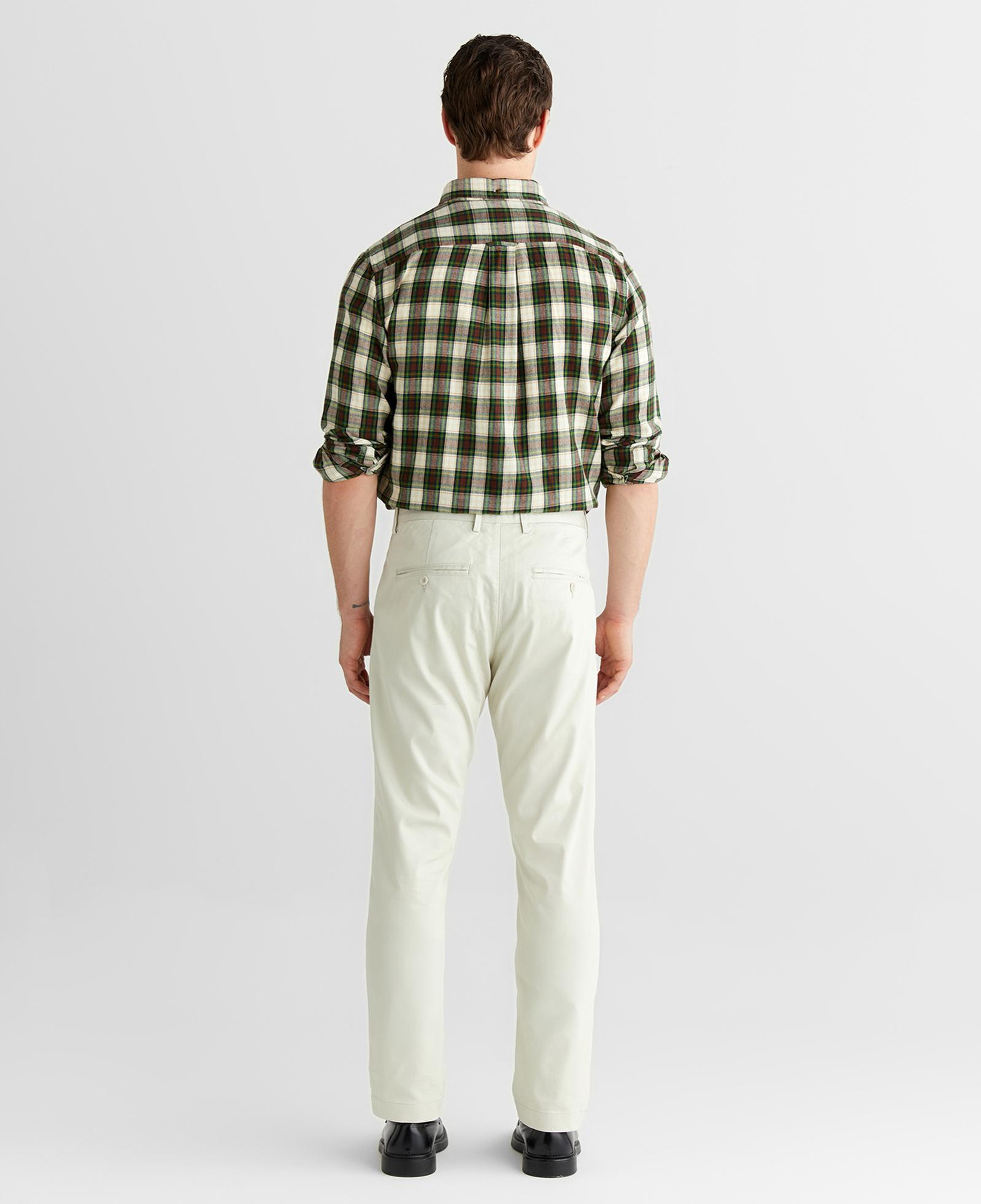 GANT Erkek Beyaz Slim Fit Pantolon