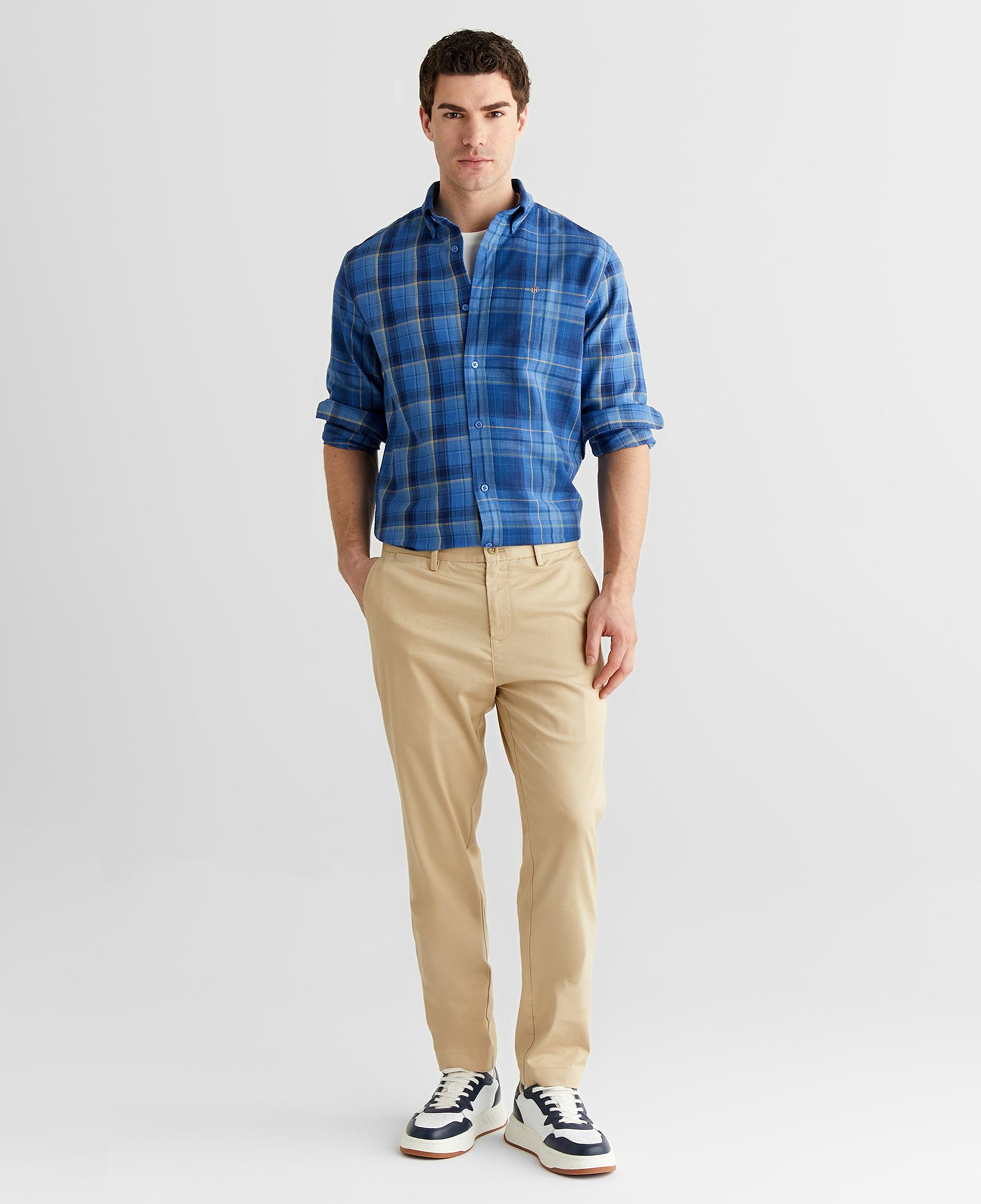 GANT Erkek Bej Slim Fit Pantolon