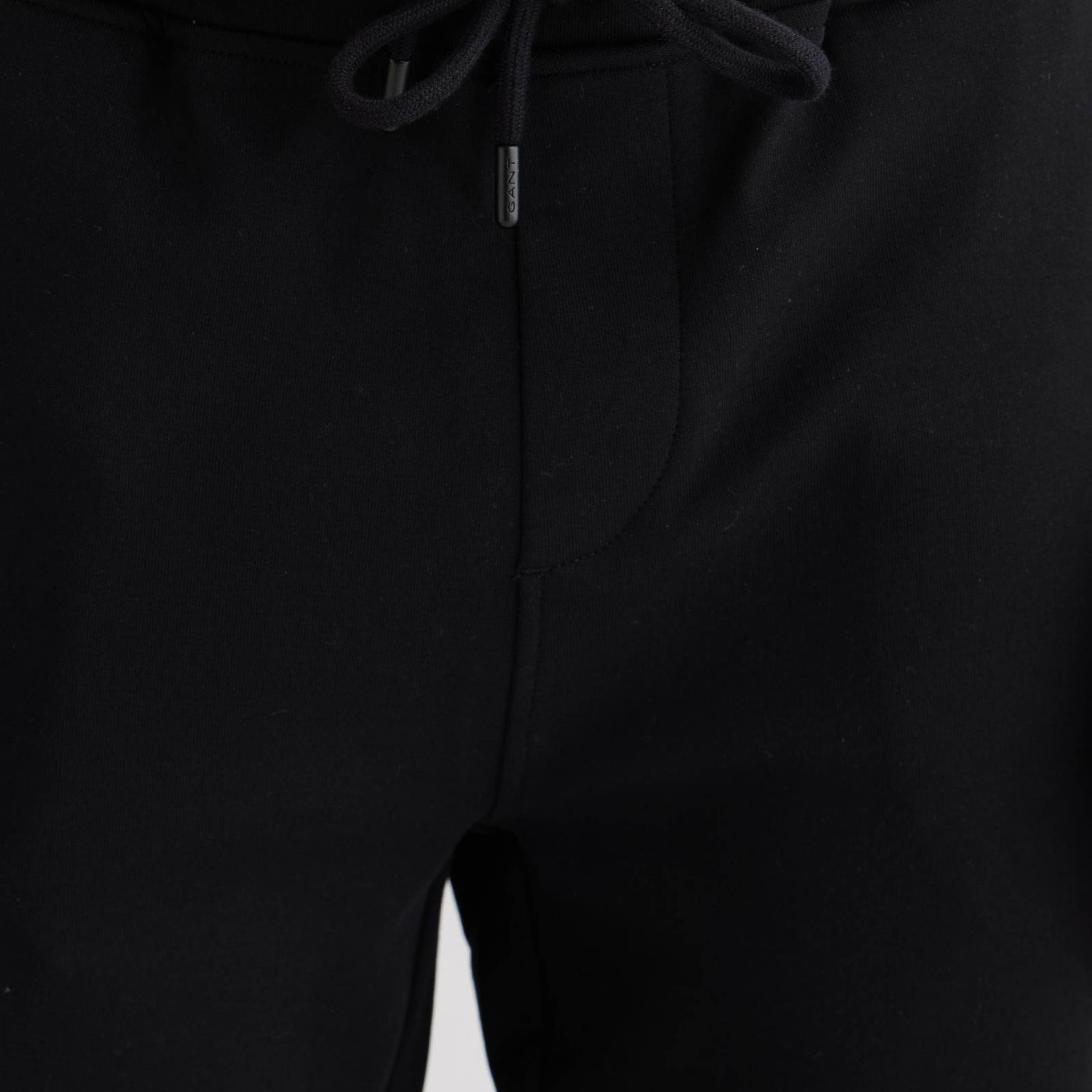 GANT Erkek Siyah Regular Fit Eşofman Altı