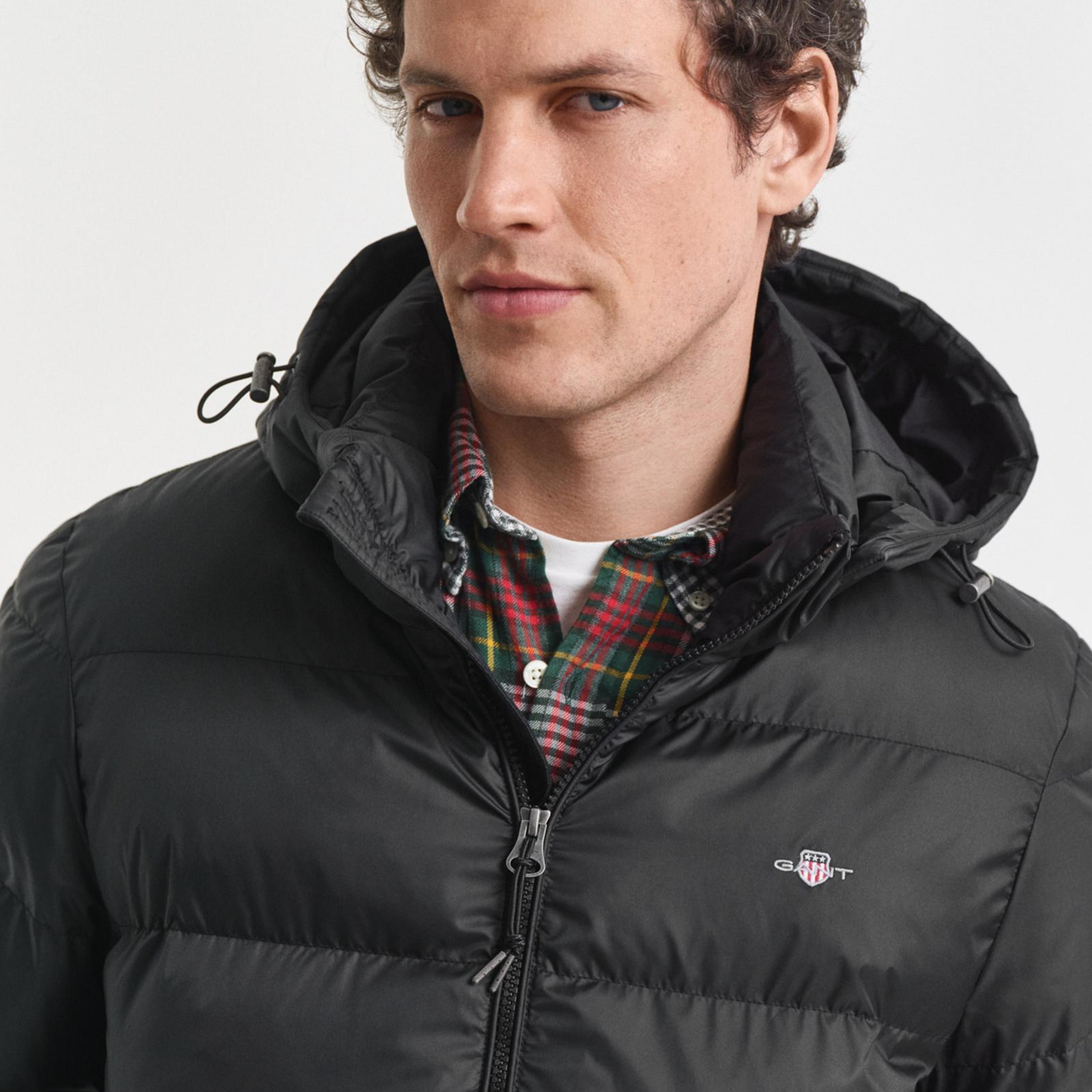 GANT Erkek Siyah Regular Fit Active Cloud Mont