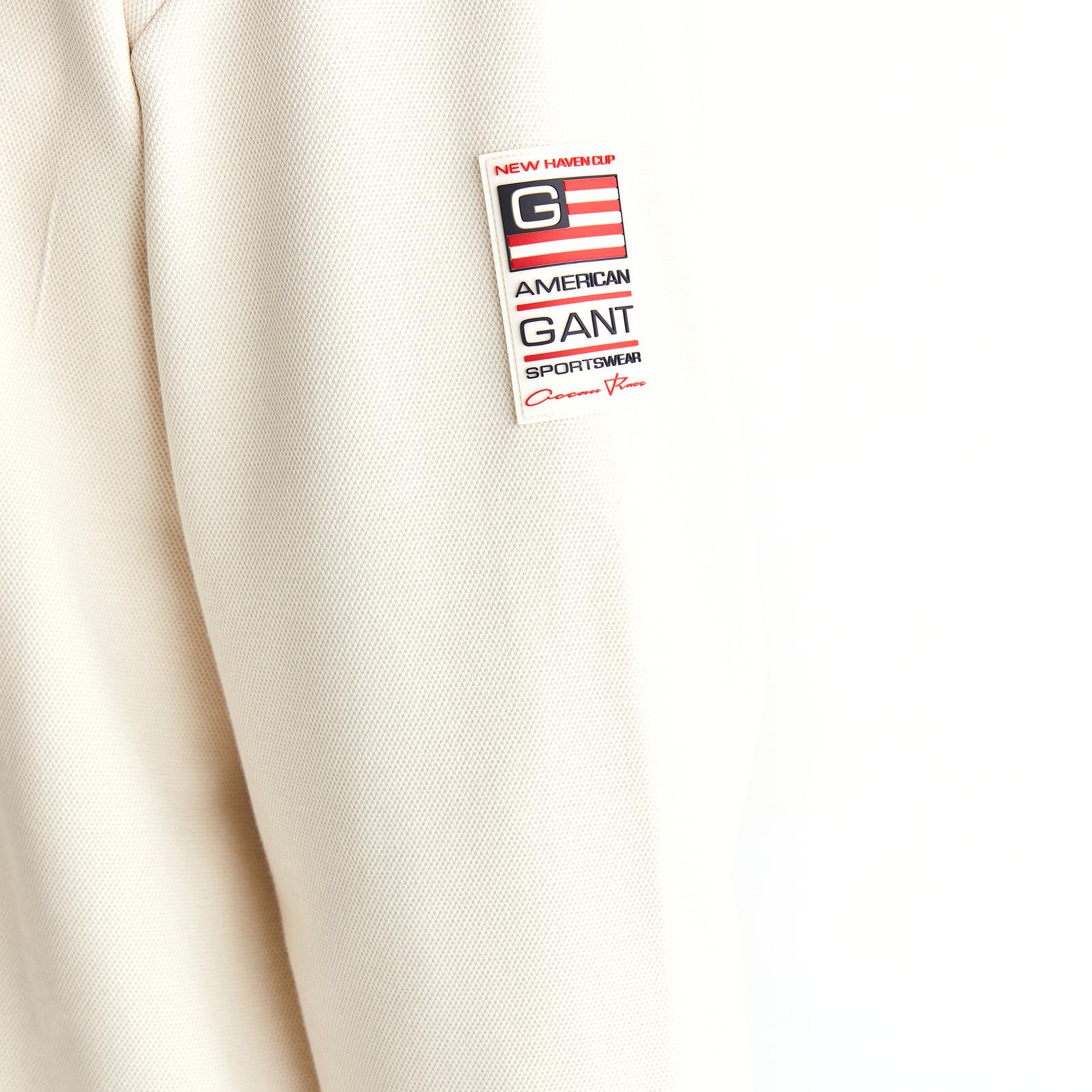 GANT Erkek Krem Regular Fit Hakim Yaka Logolu Ceket