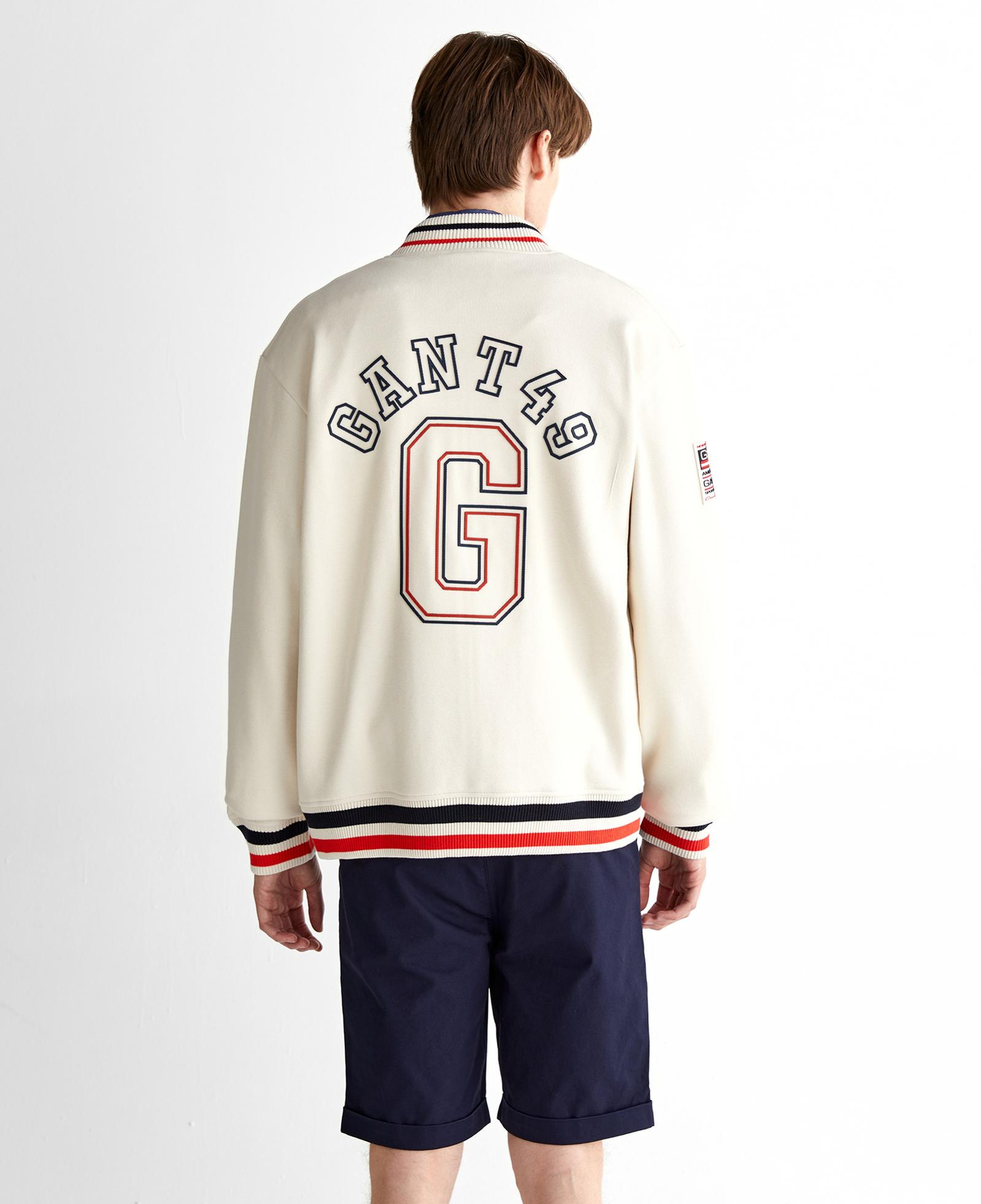 GANT Erkek Krem Regular Fit Hakim Yaka Logolu Ceket