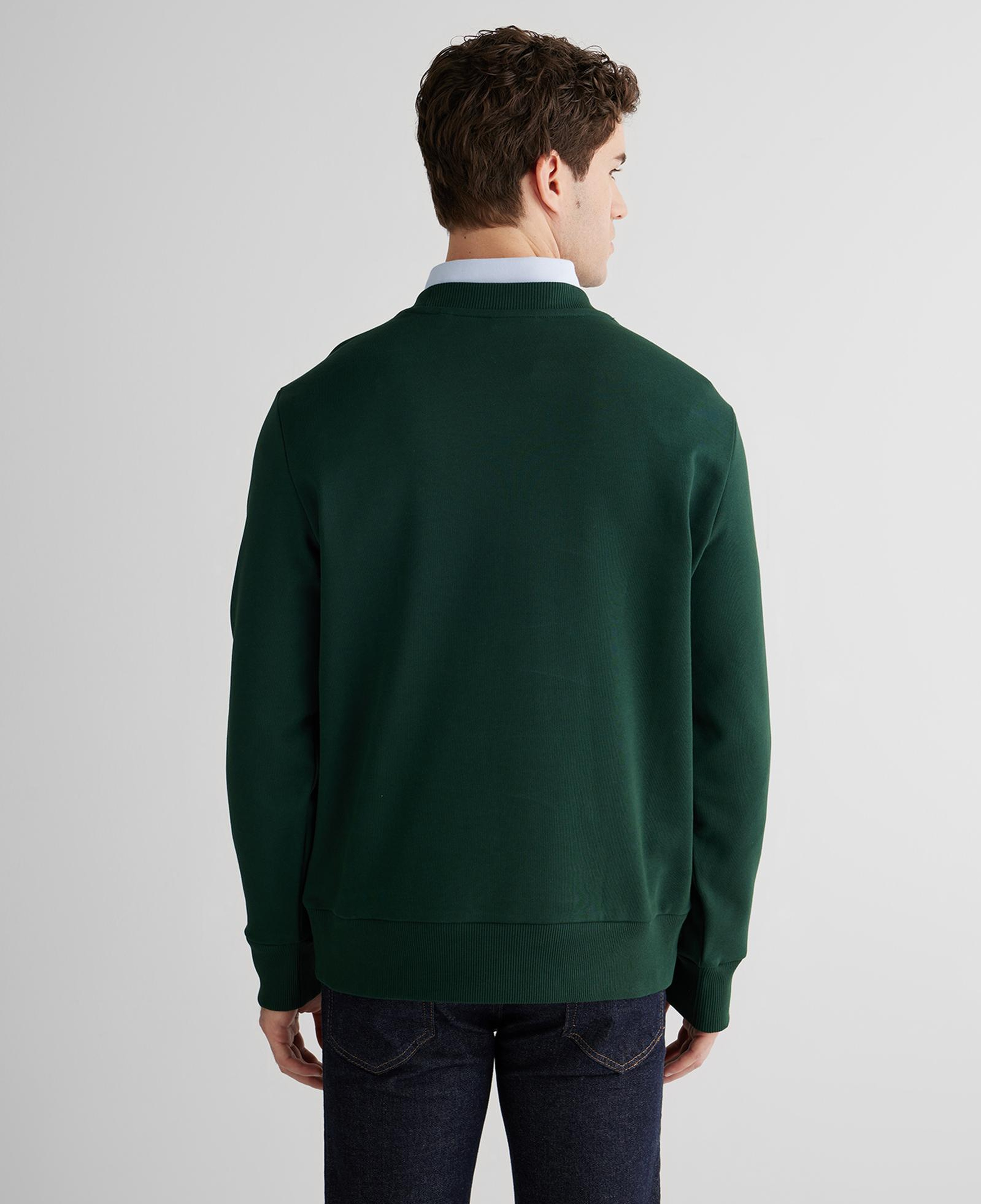 GANT Erkek Yeşil Regular Fit Sweatshirt