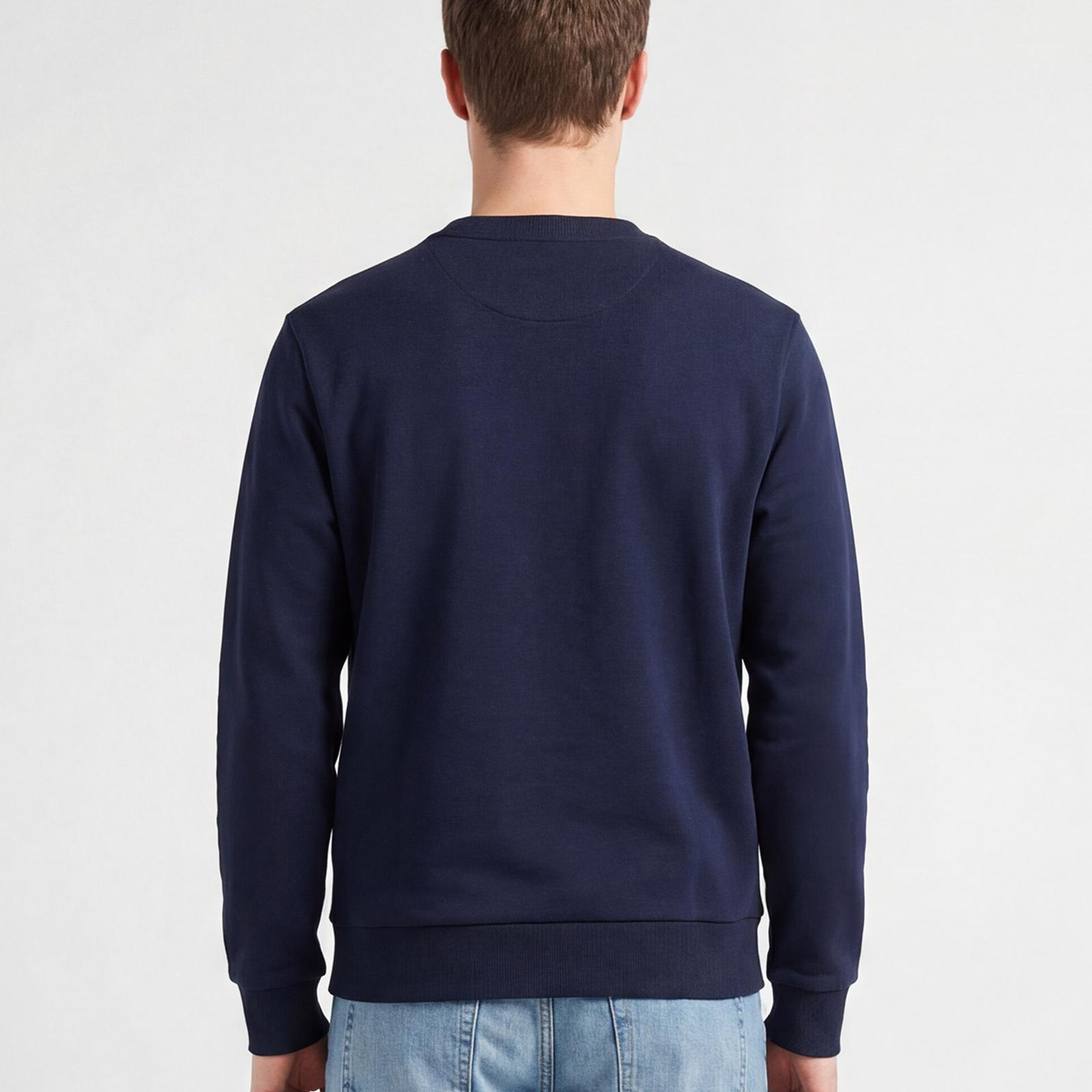 GANT Erkek Lacivert Regular Fit Sweatshirt