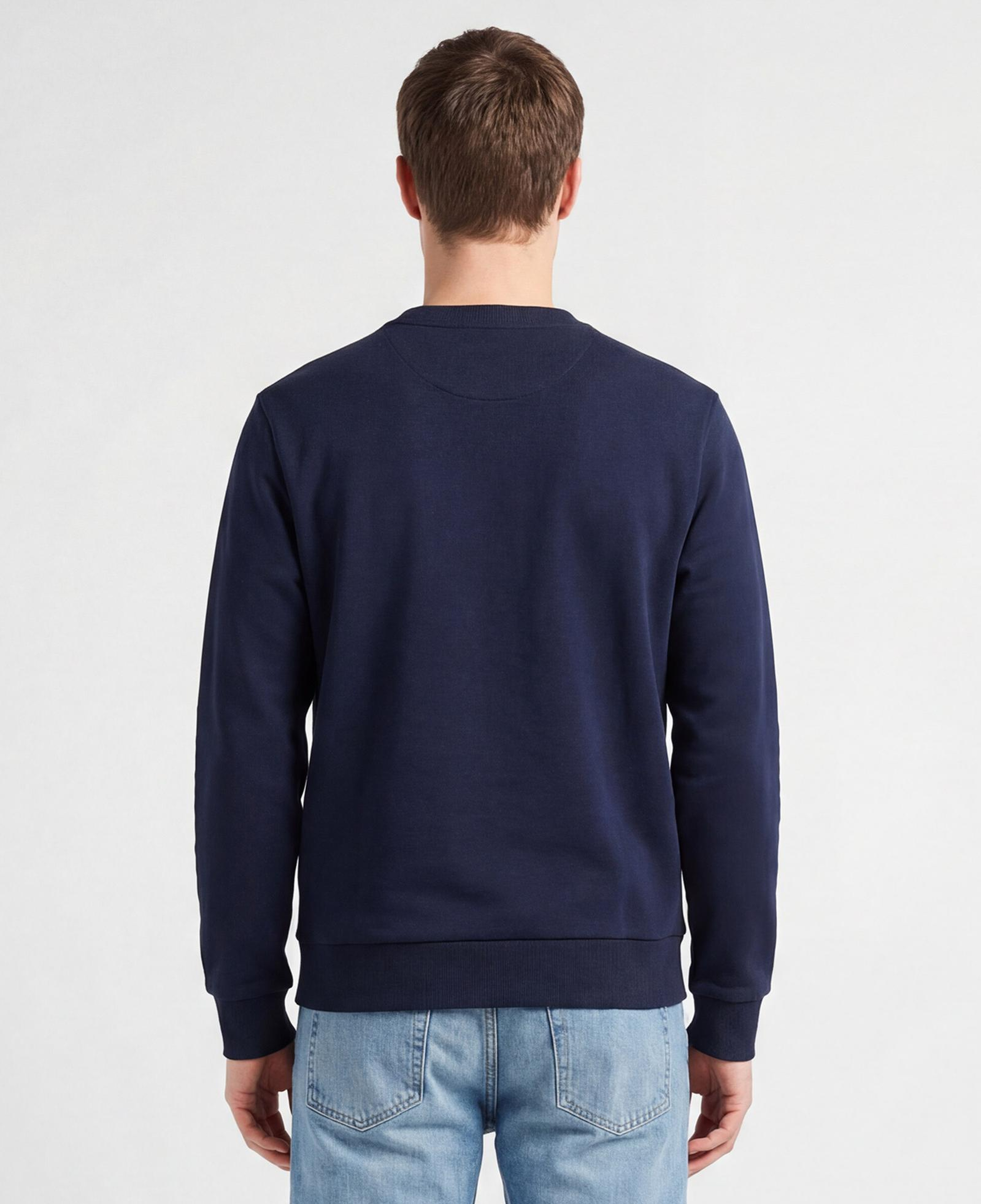 GANT Erkek Lacivert Regular Fit Sweatshirt