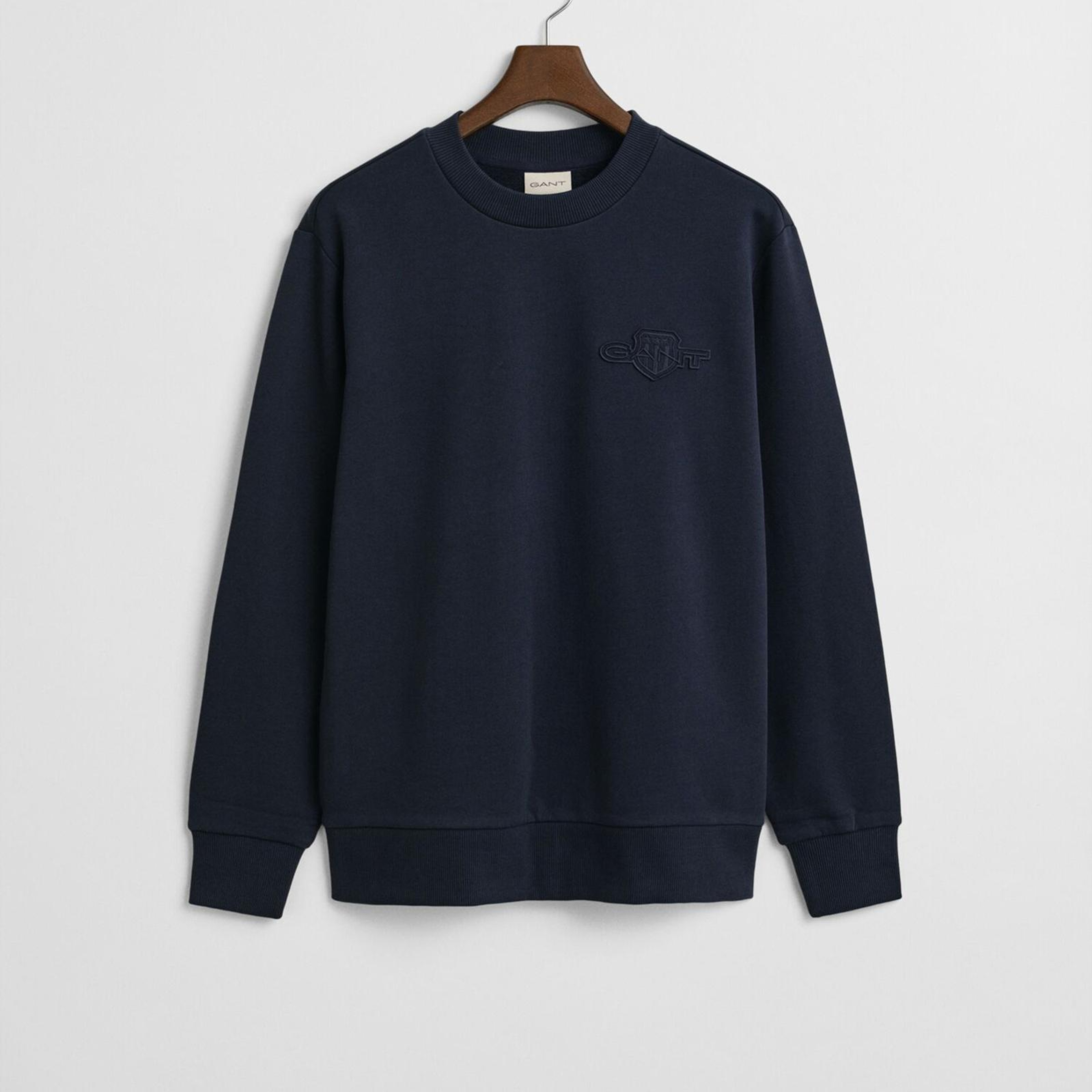 GANT Erkek Lacivert Regular Fit Sweatshirt