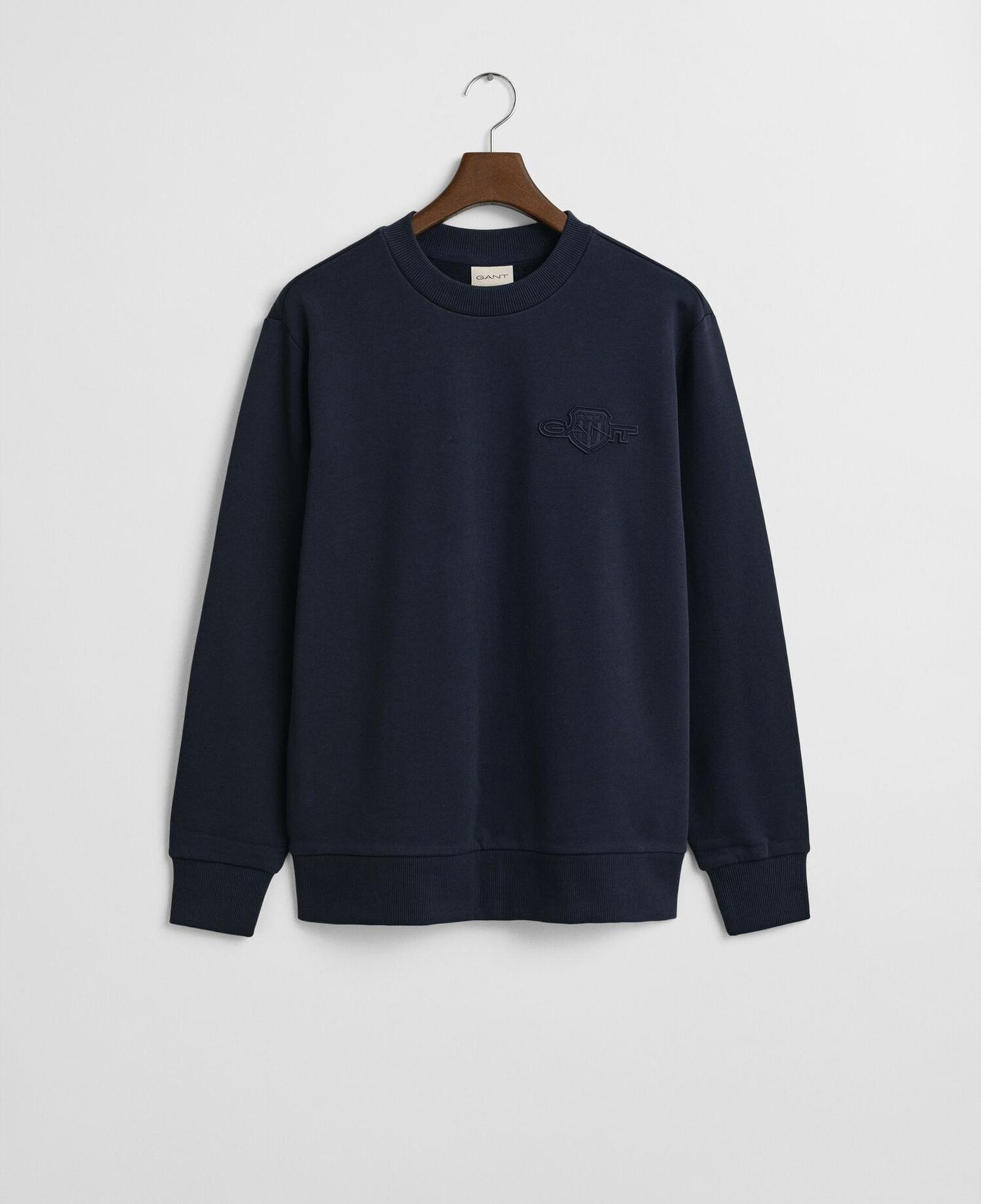 GANT Erkek Lacivert Regular Fit Sweatshirt
