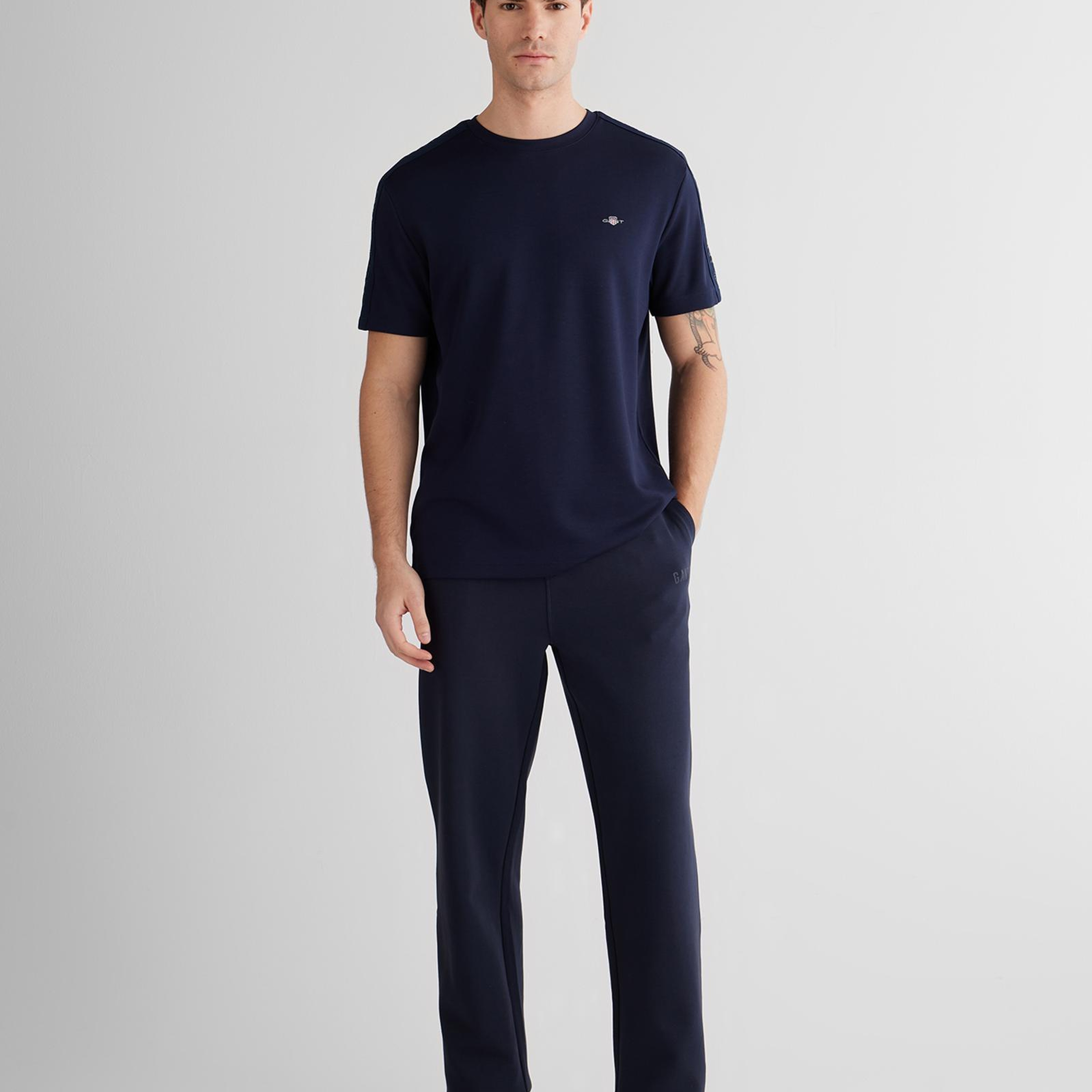 GANT Erkek Lacivert Regular Fit Eşofman Altı