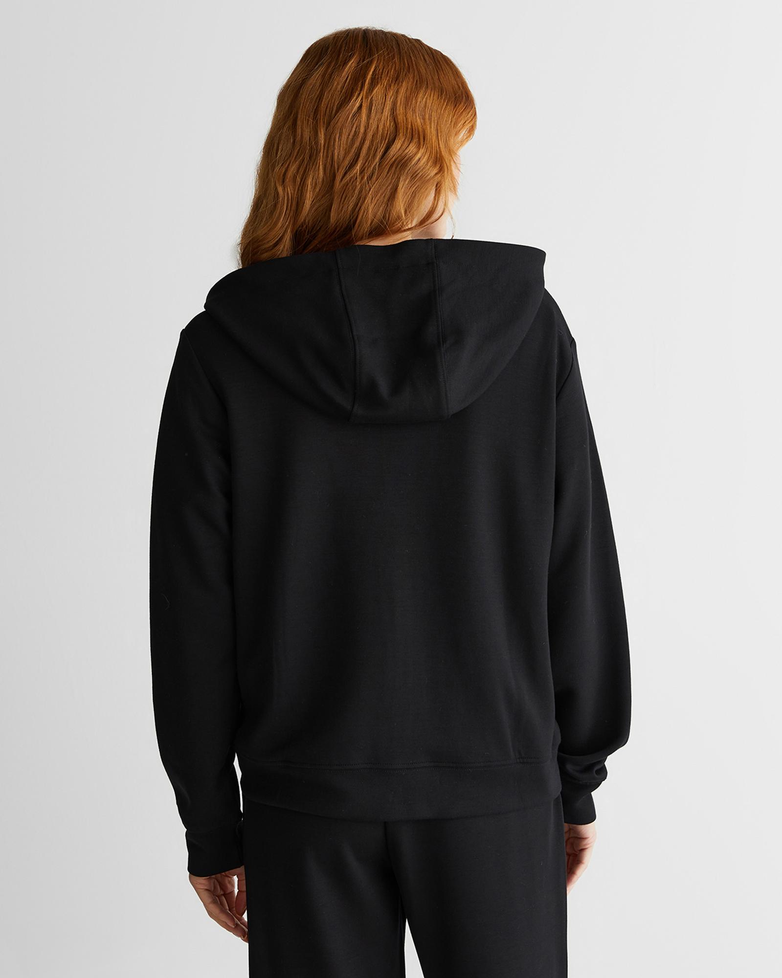 GANT Kadın Siyah Kapüşonlu Sweatshirt