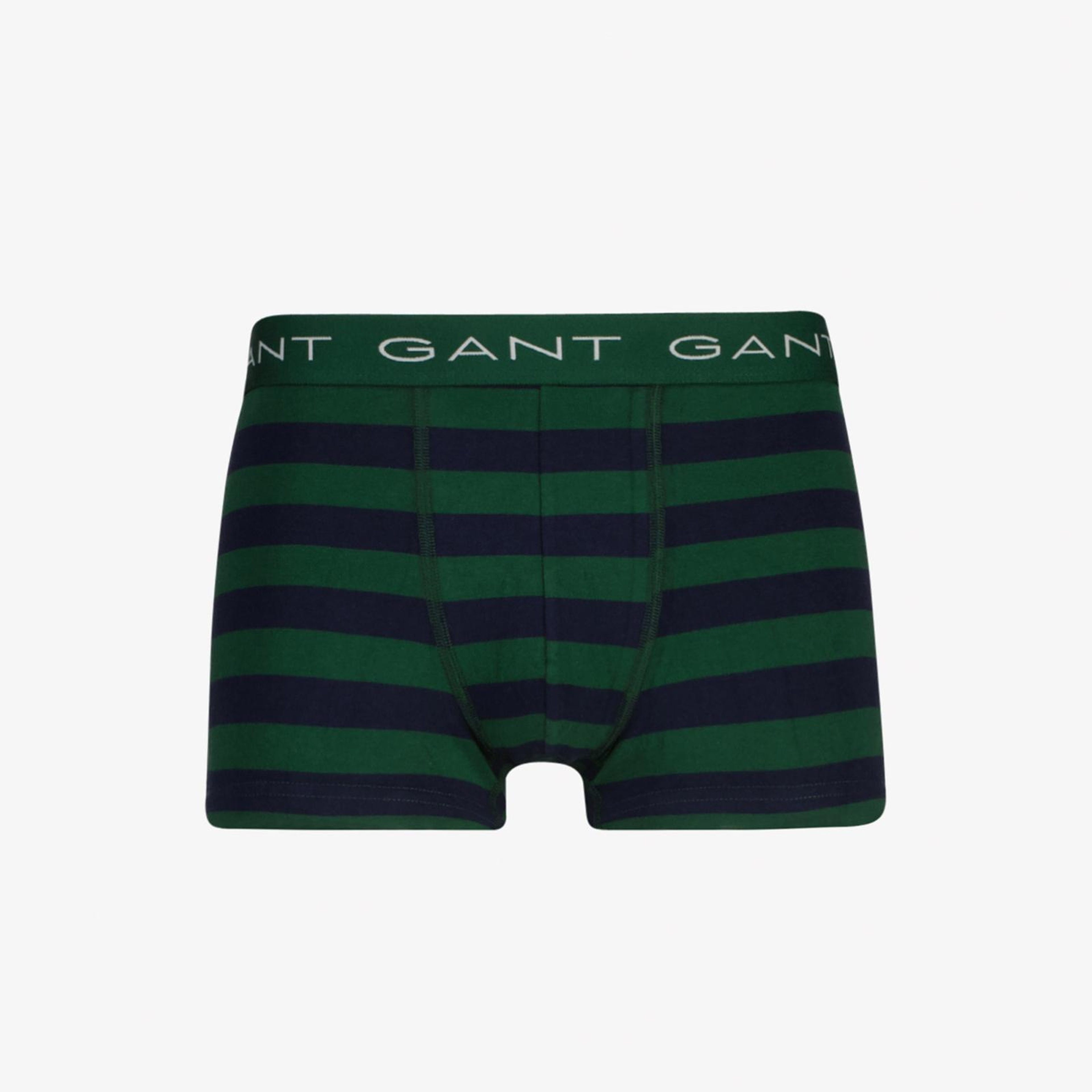 GANT Erkek Lacivert Slim Fit 3'lü Boxer