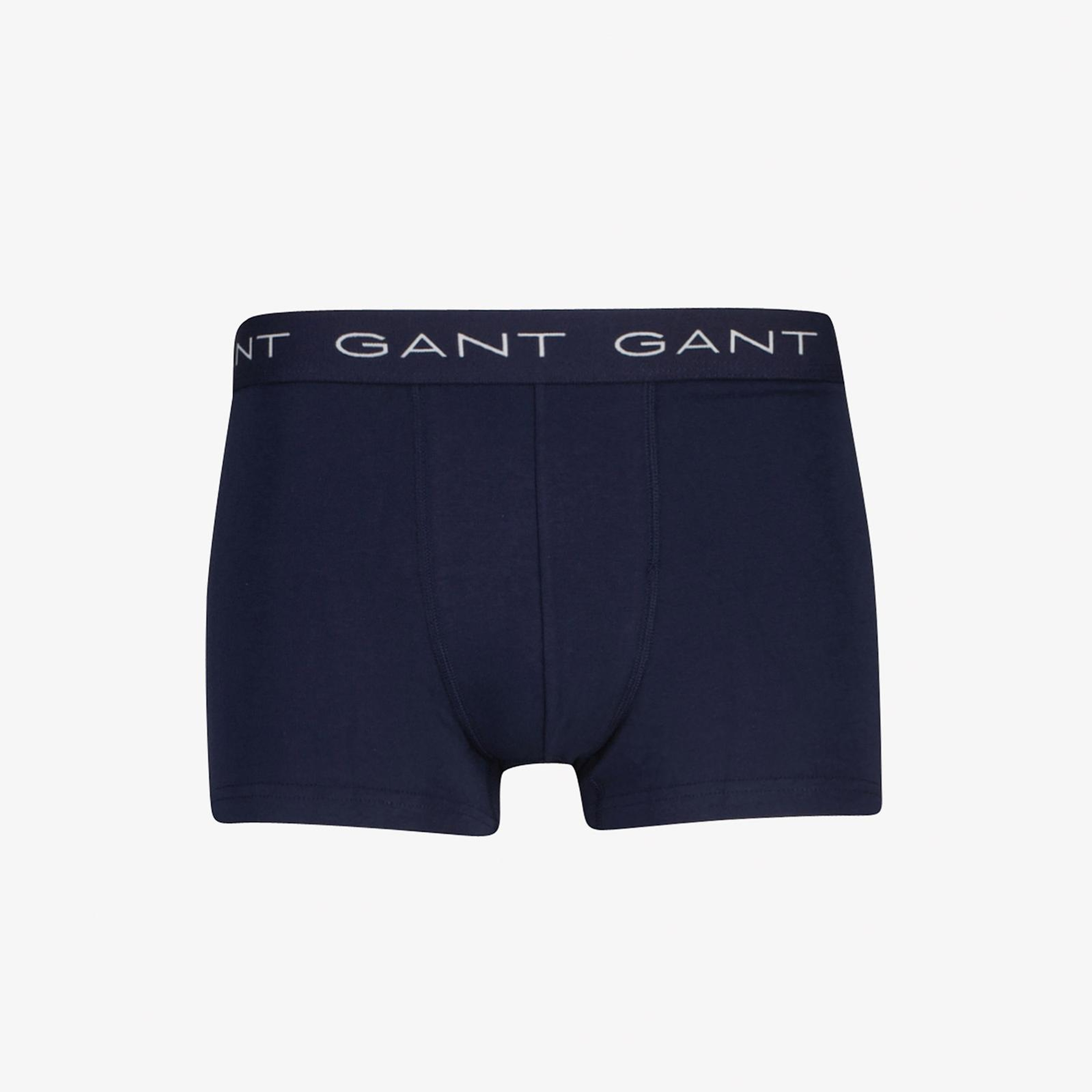 GANT Erkek Lacivert Slim Fit 3'lü Boxer
