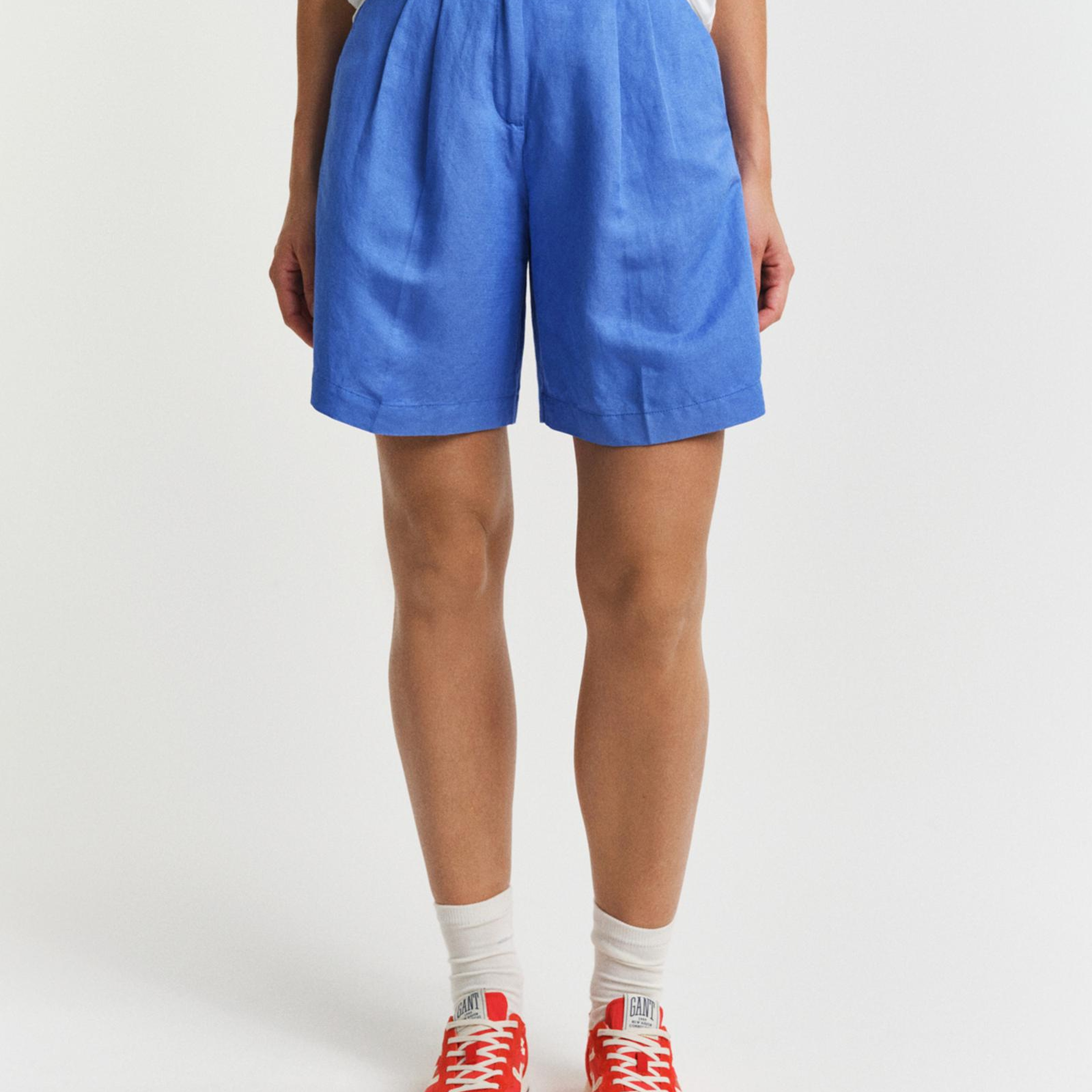 GANT Kadın Mavi Relaxed Fit Şort