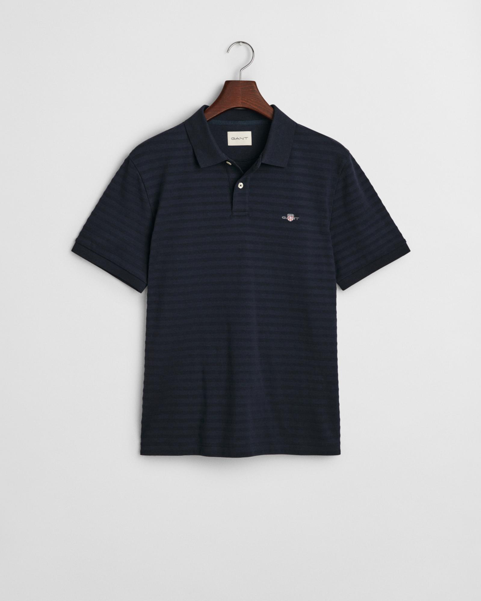 GANT Erkek Lacivert Regular Fit Polo
