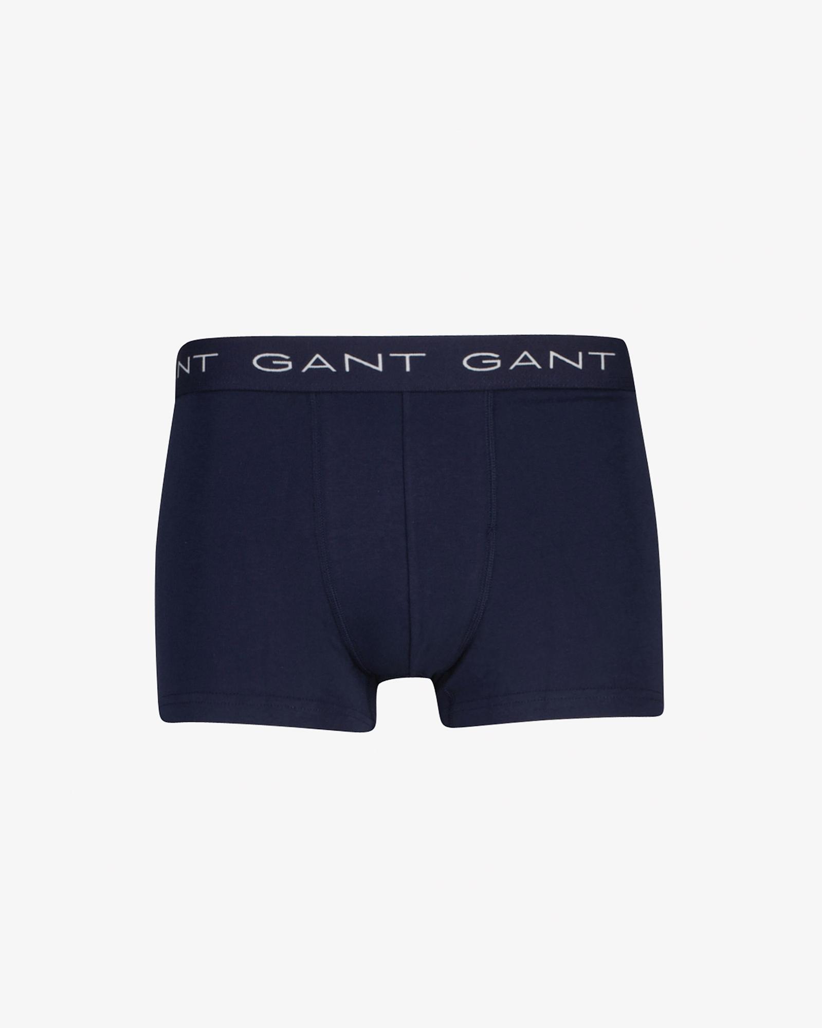 GANT Erkek Lacivert Slim Fit 3'lü Boxer