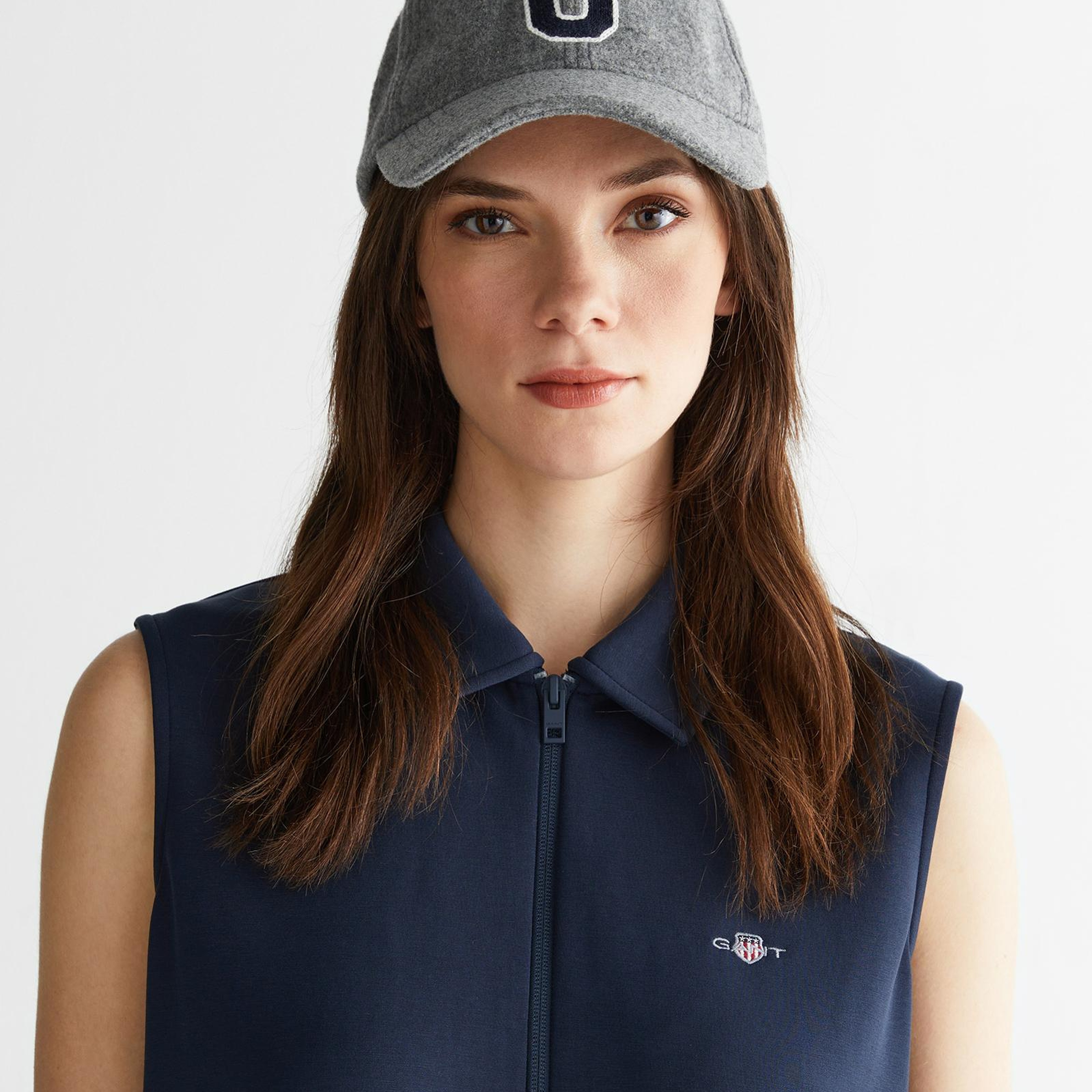 GANT Kadın Lacivert Logolu Elbise