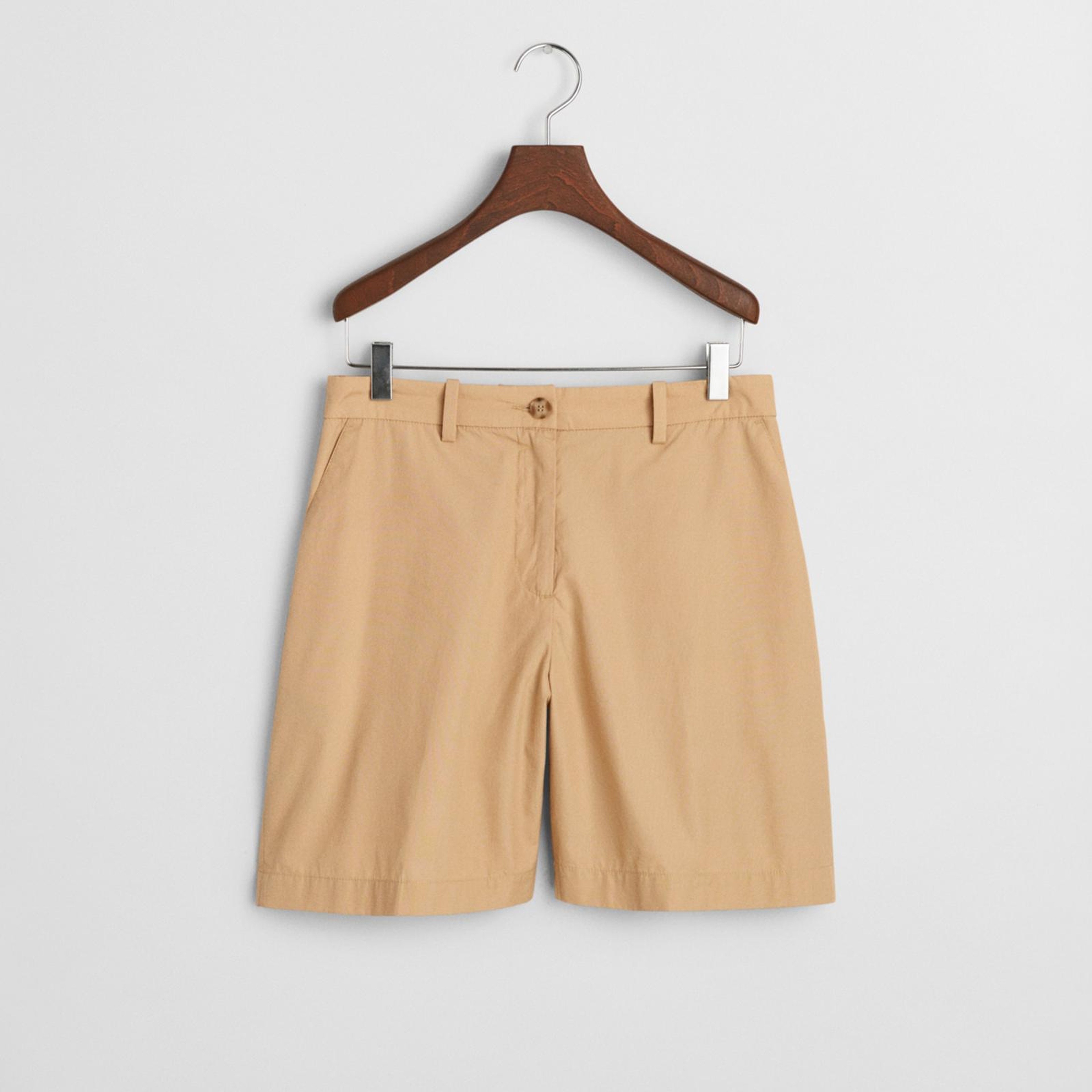 GANT Kadın Bej Relaxed Fit Şort