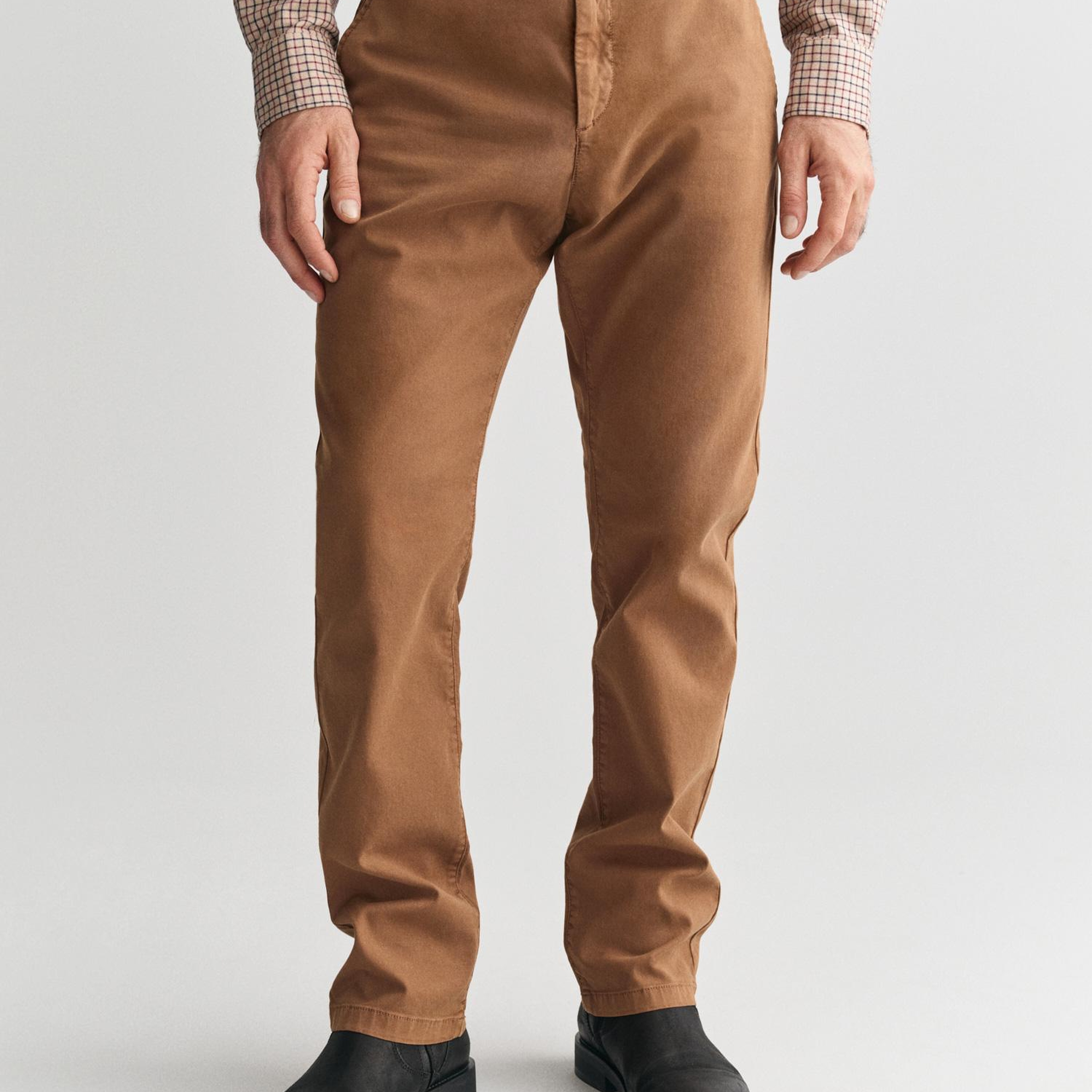 GANT Erkek Kahverengi Slim Fit Pantolon