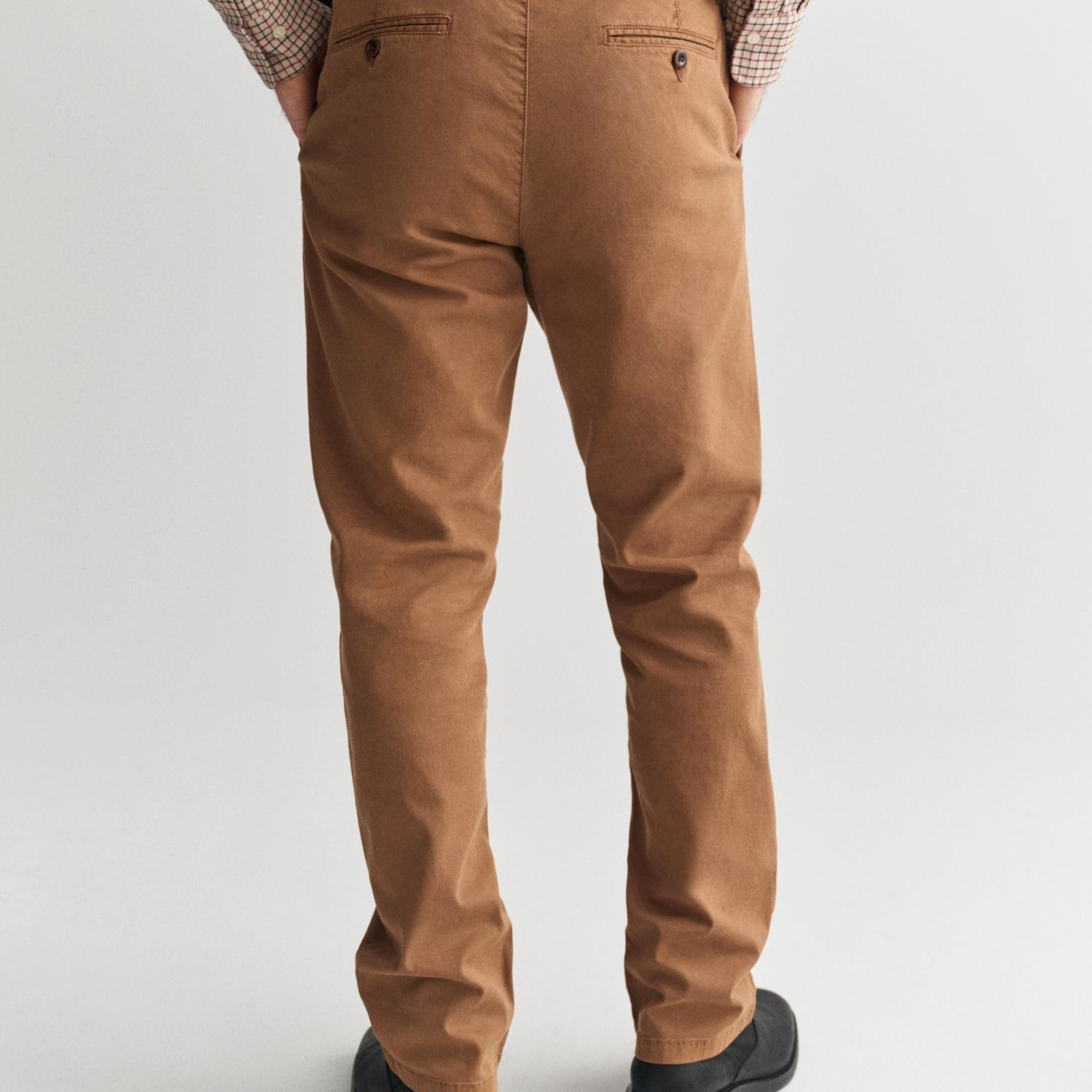 GANT Erkek Kahverengi Slim Fit Pantolon