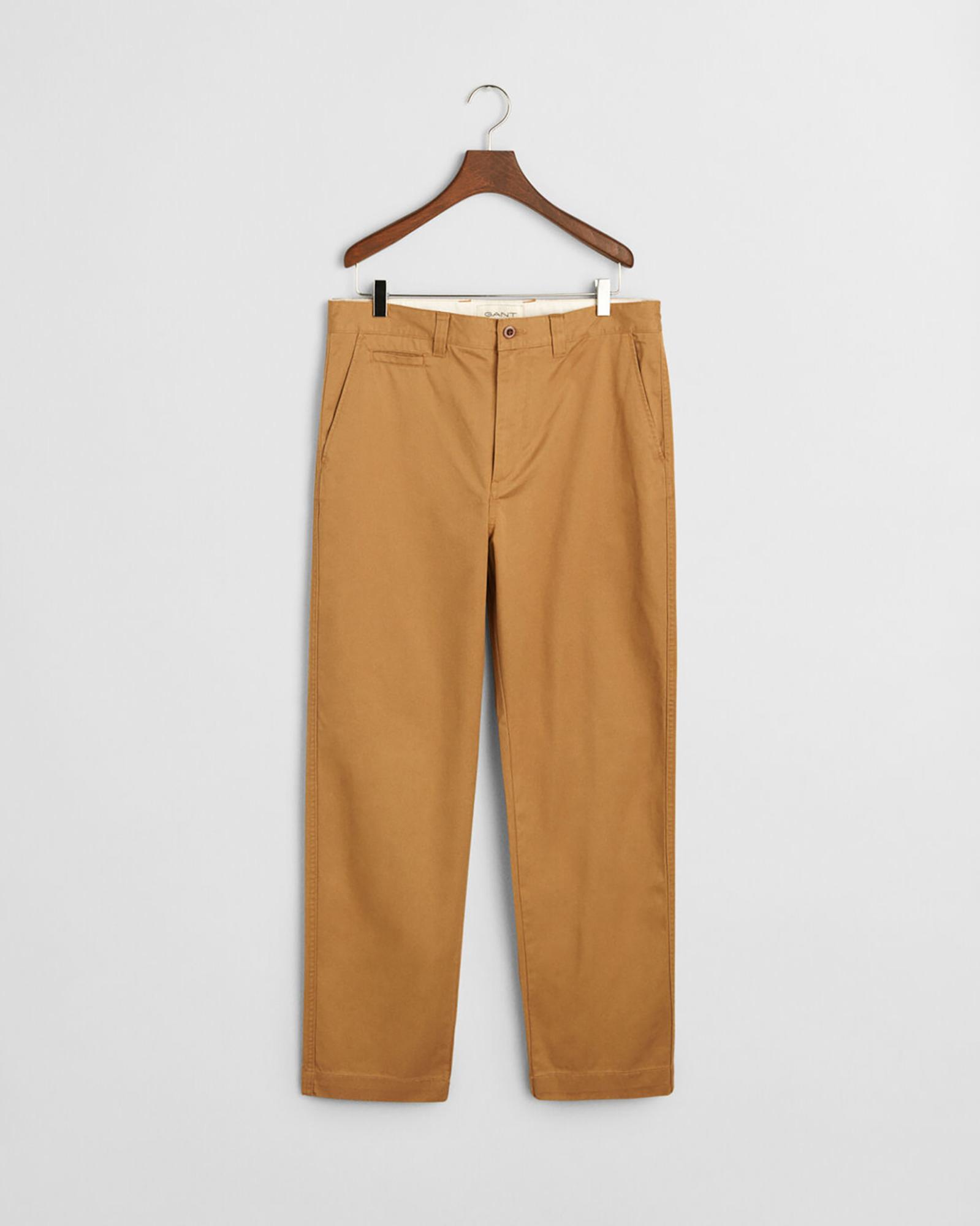 GANT Erkek Bej Regular Fit Pantolon