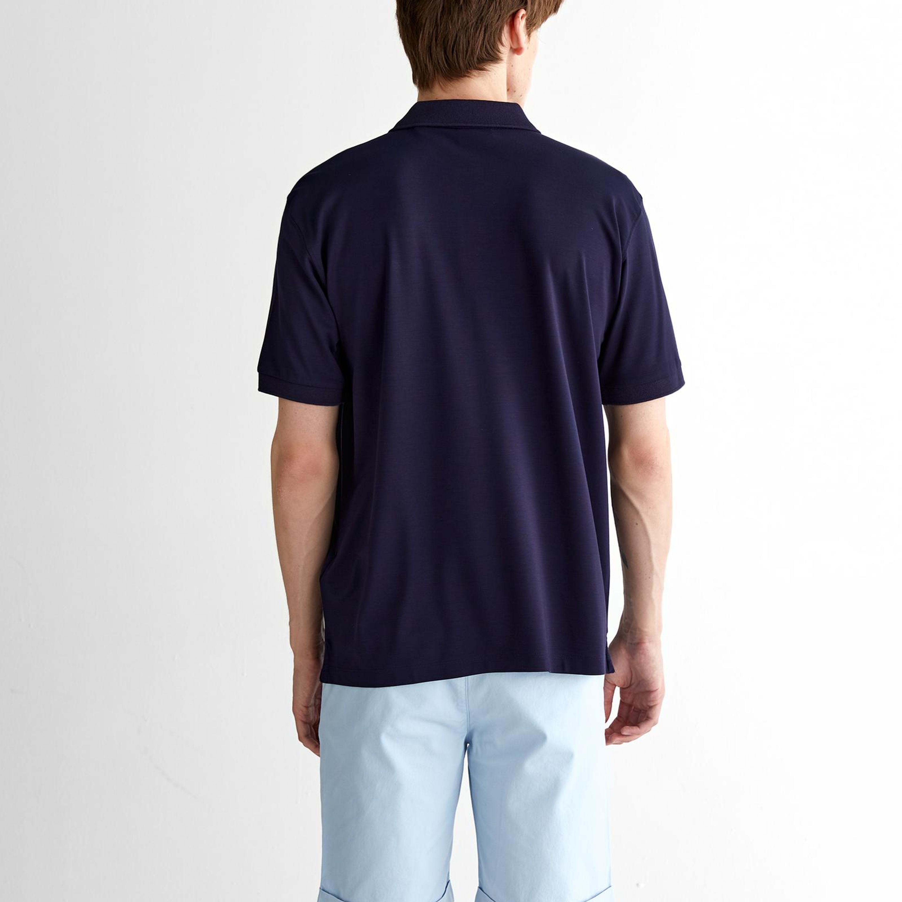 GANT Erkek Lacivert Relaxed Fit Polo