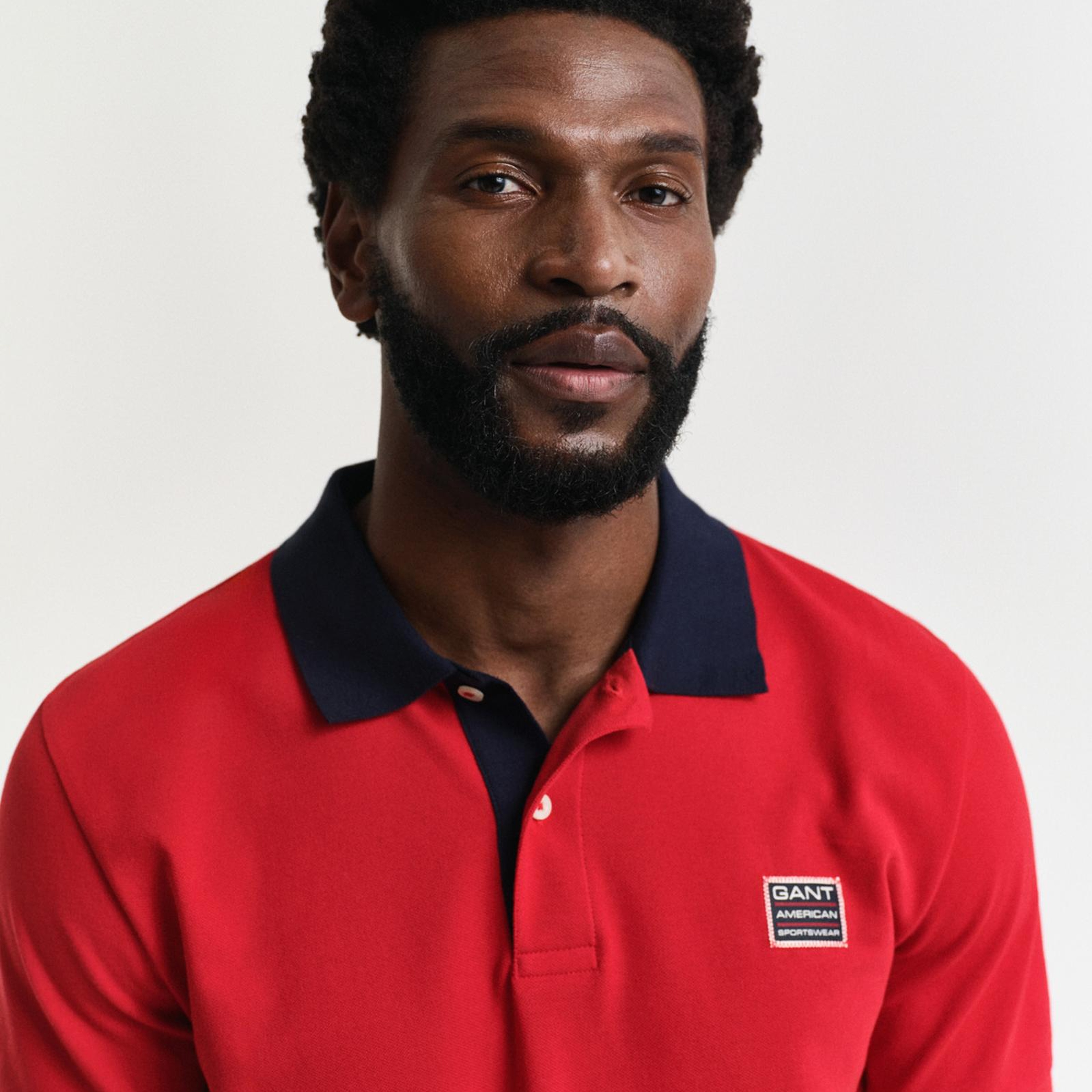 GANT Erkek Kırmızı Regular Fit Polo