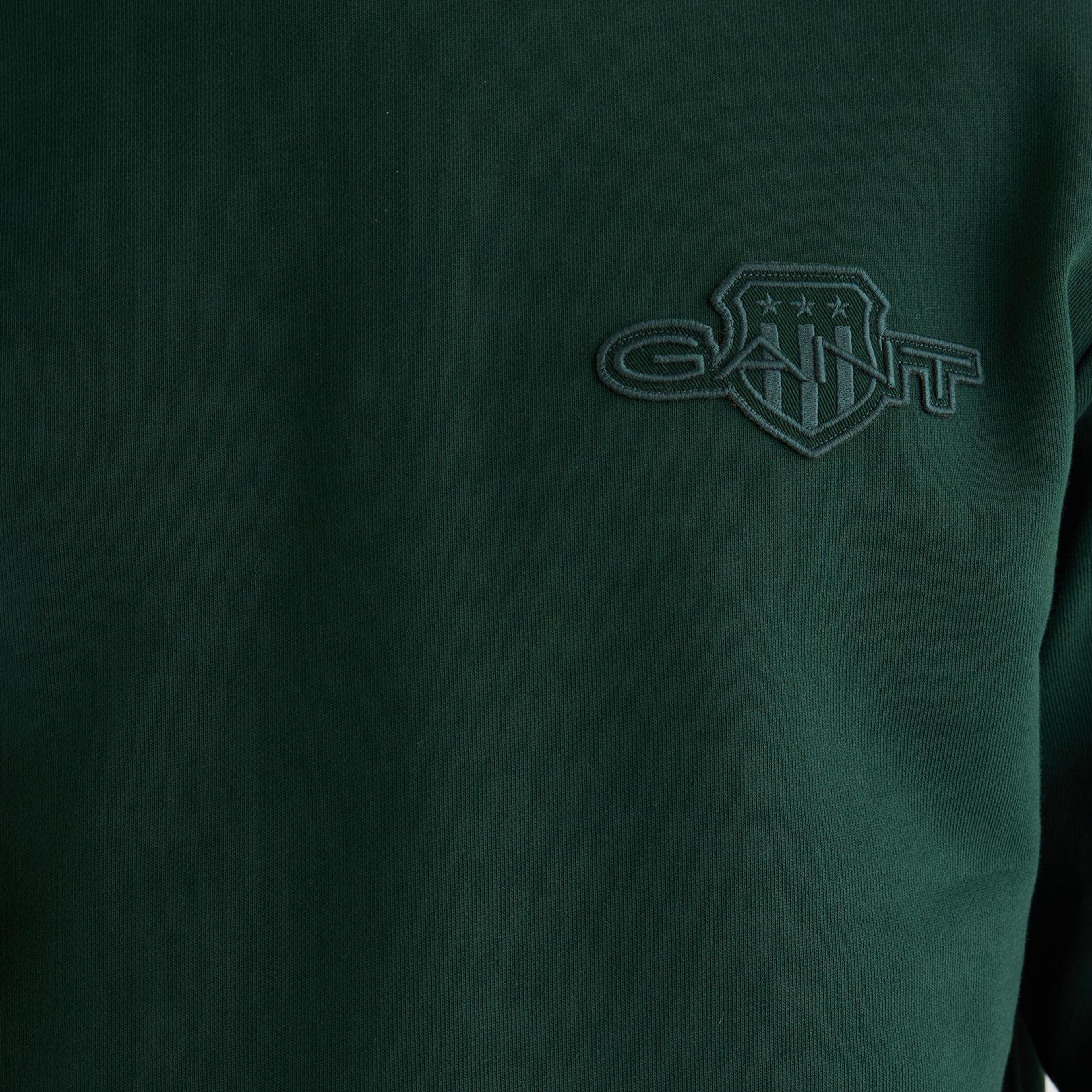 GANT Erkek Yeşil Regular Fit Sweatshirt