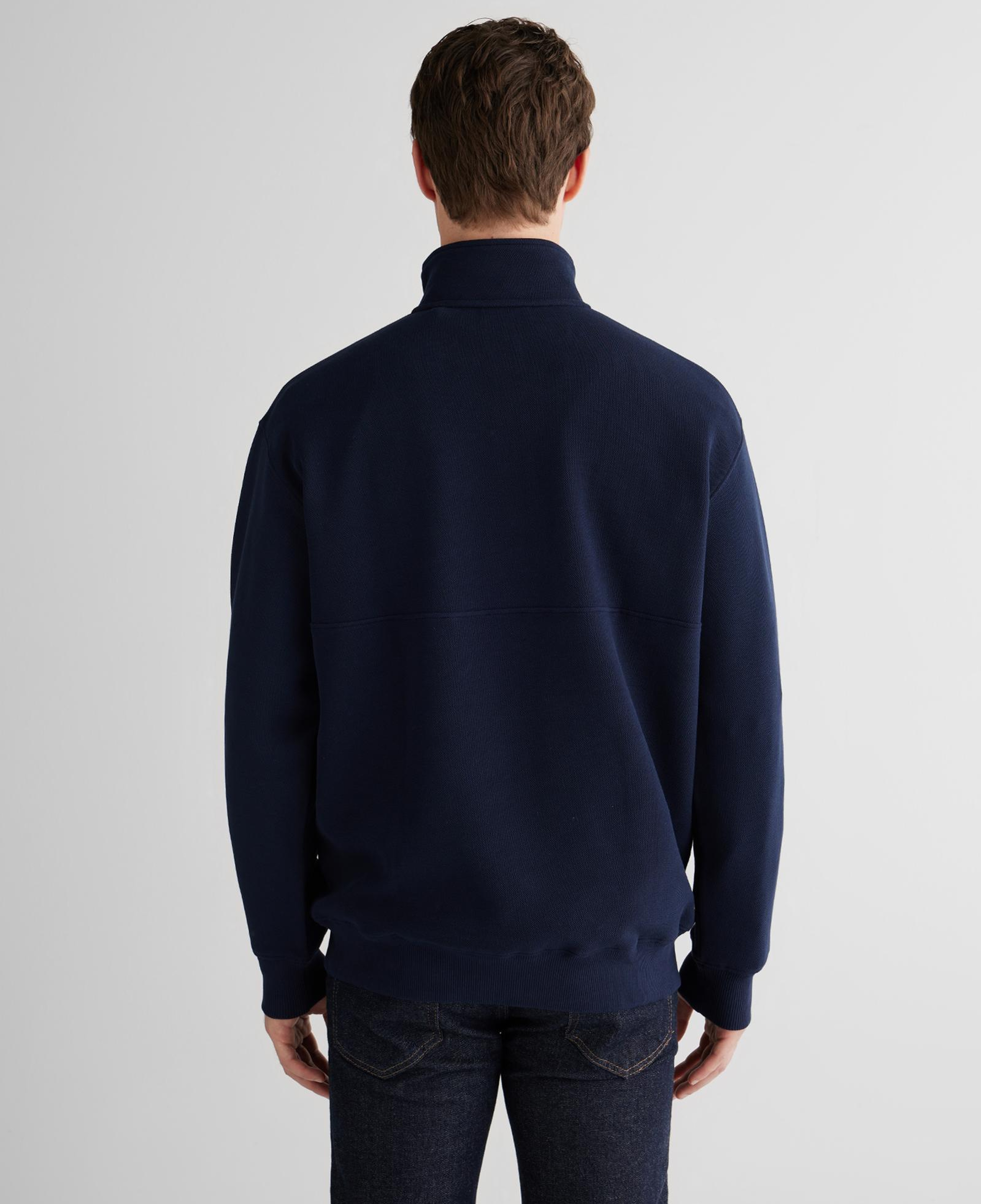GANT Erkek Lacivert Relaxed Fit Sweatshirt