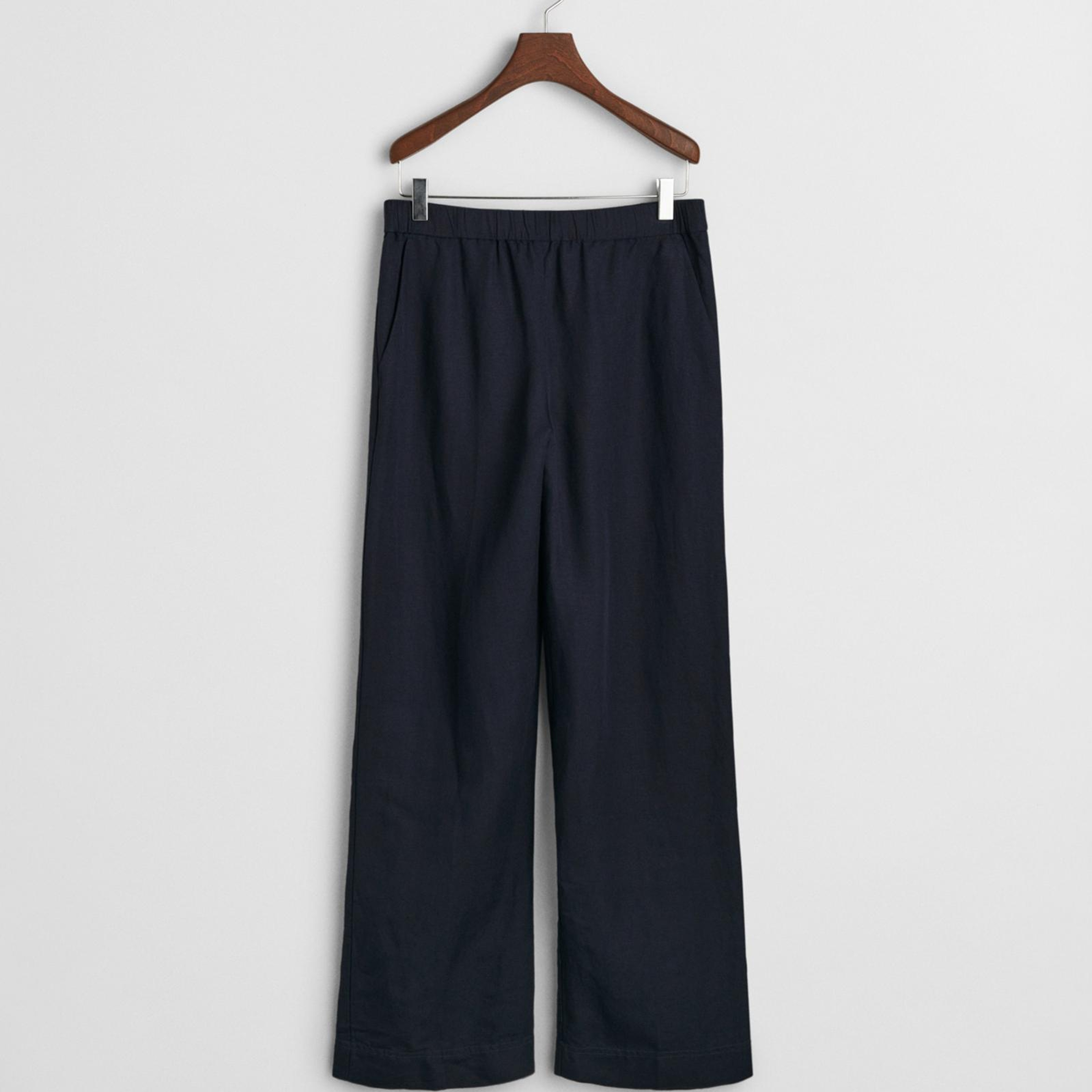 GANT Kadın Lacivert Relaxed Fit Pantolon