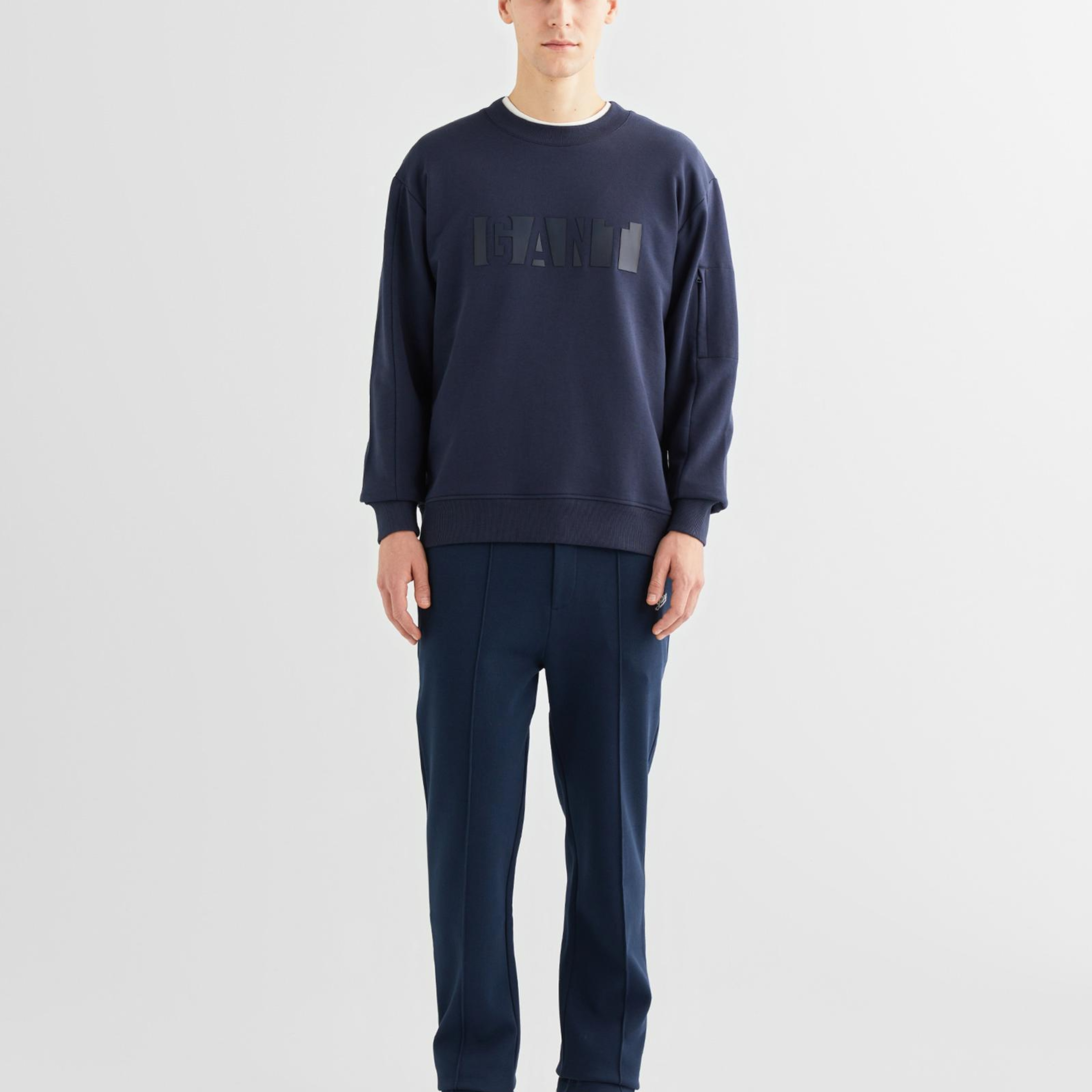 GANT Erkek Lacivert Regular Fit Eşofman Altı