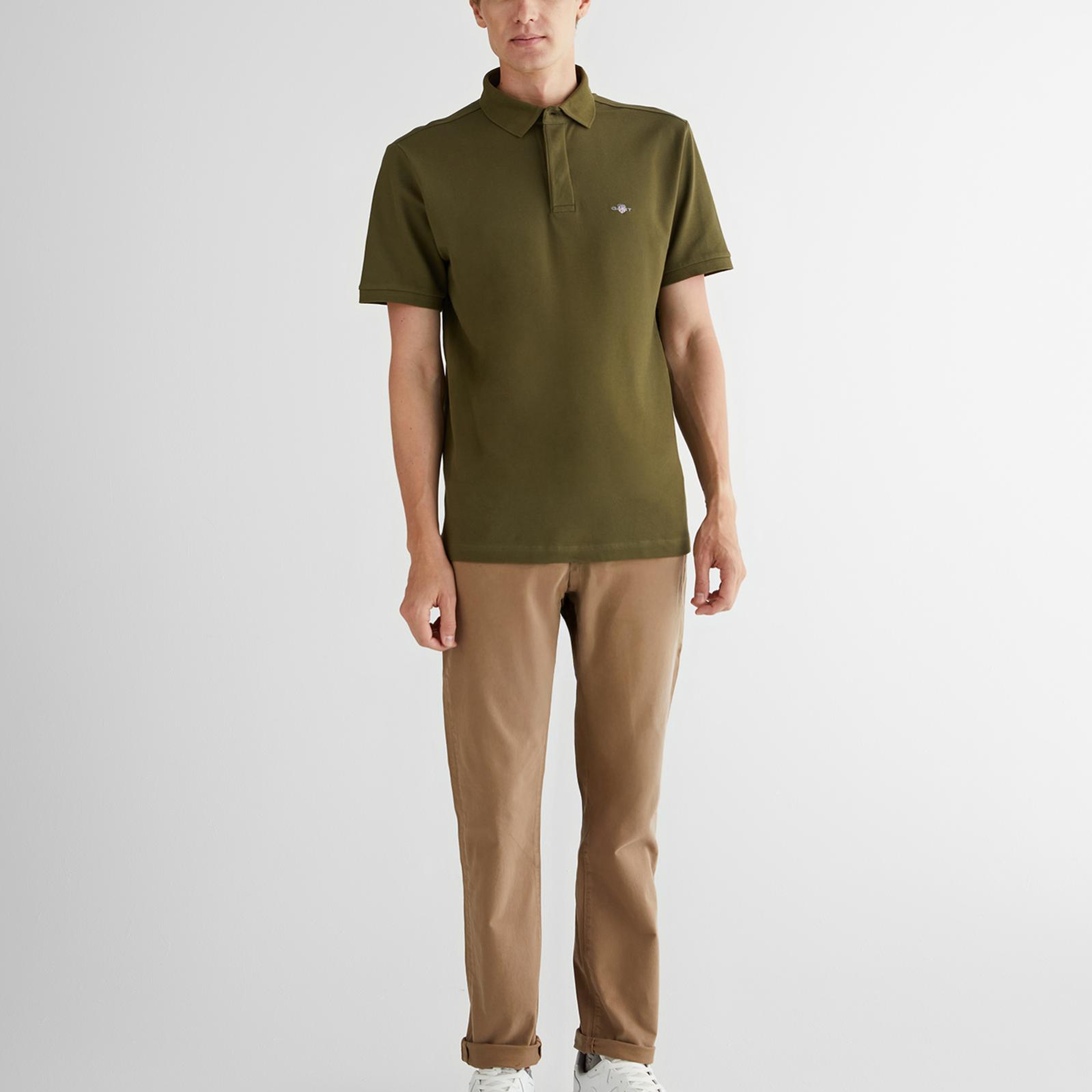 GANT Erkek Yeşil Polo