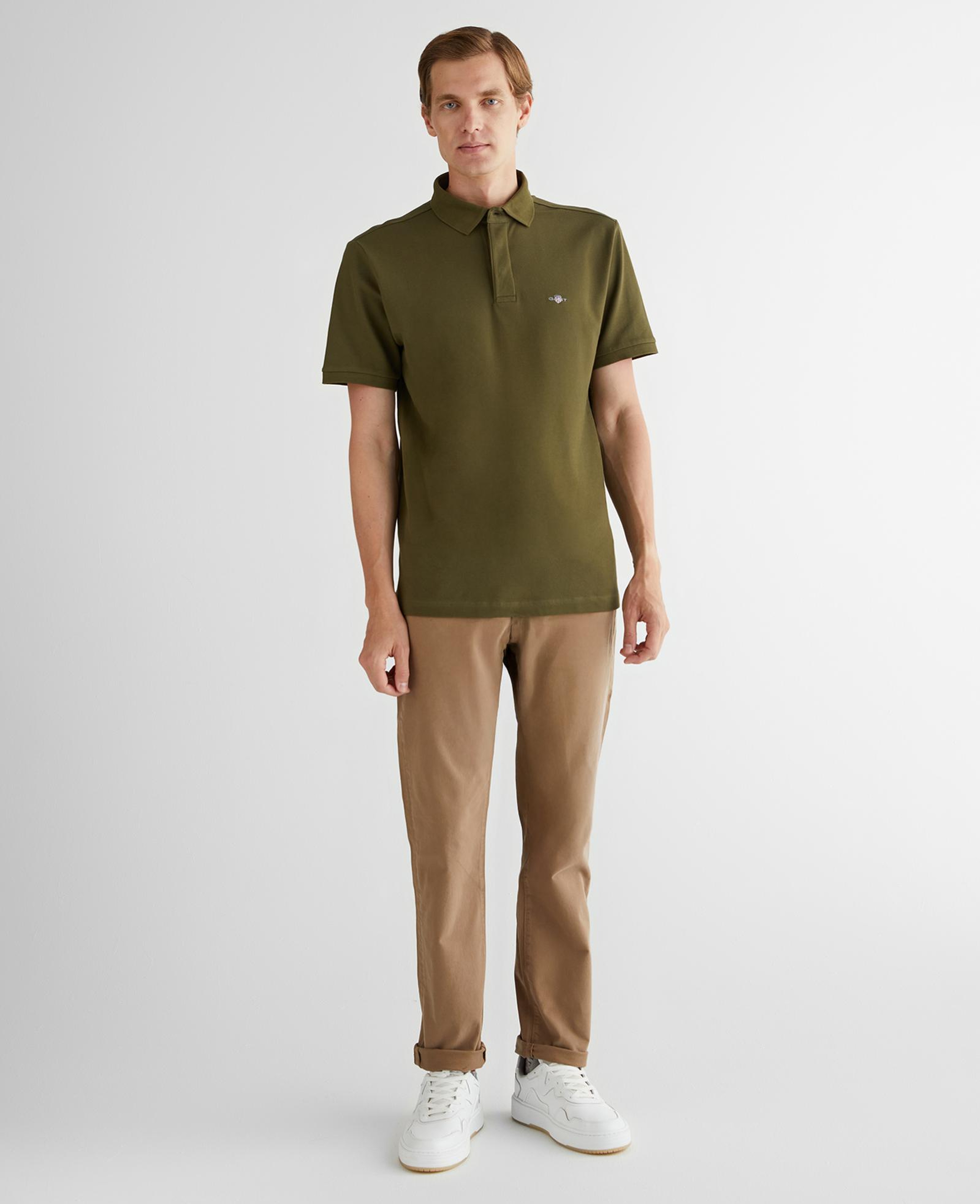 GANT Erkek Yeşil Polo