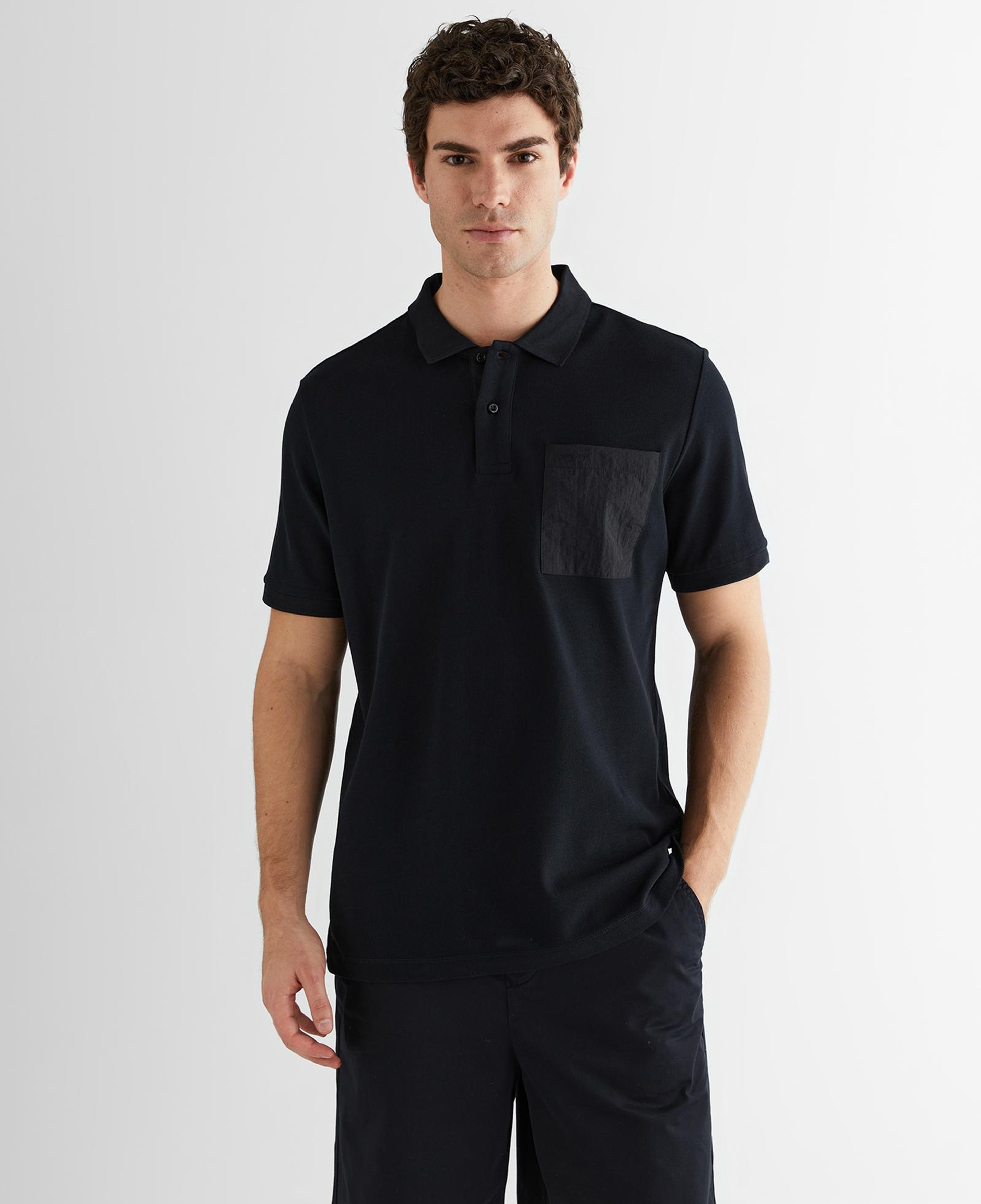 GANT Erkek Siyah Polo