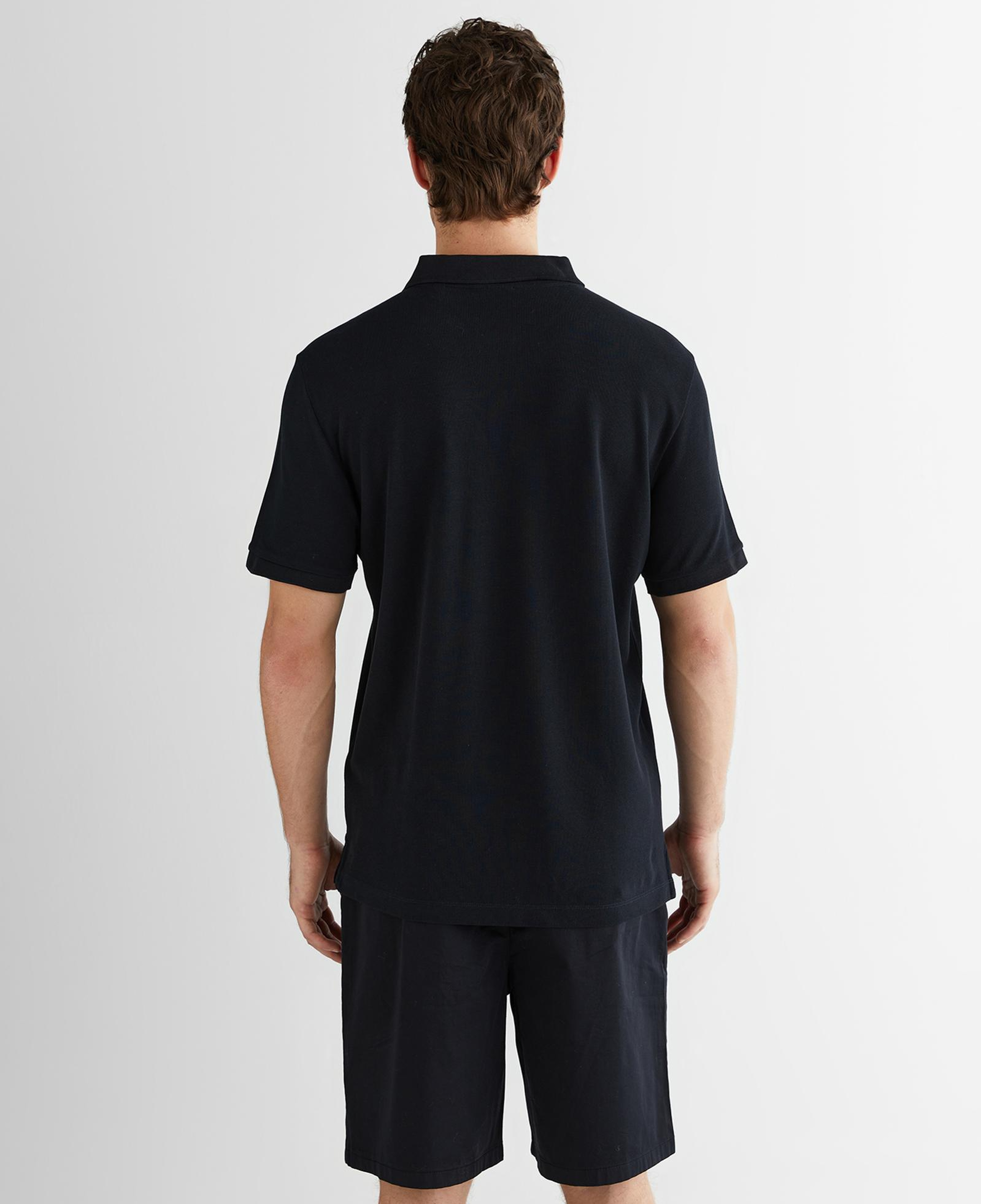 GANT Erkek Siyah Polo