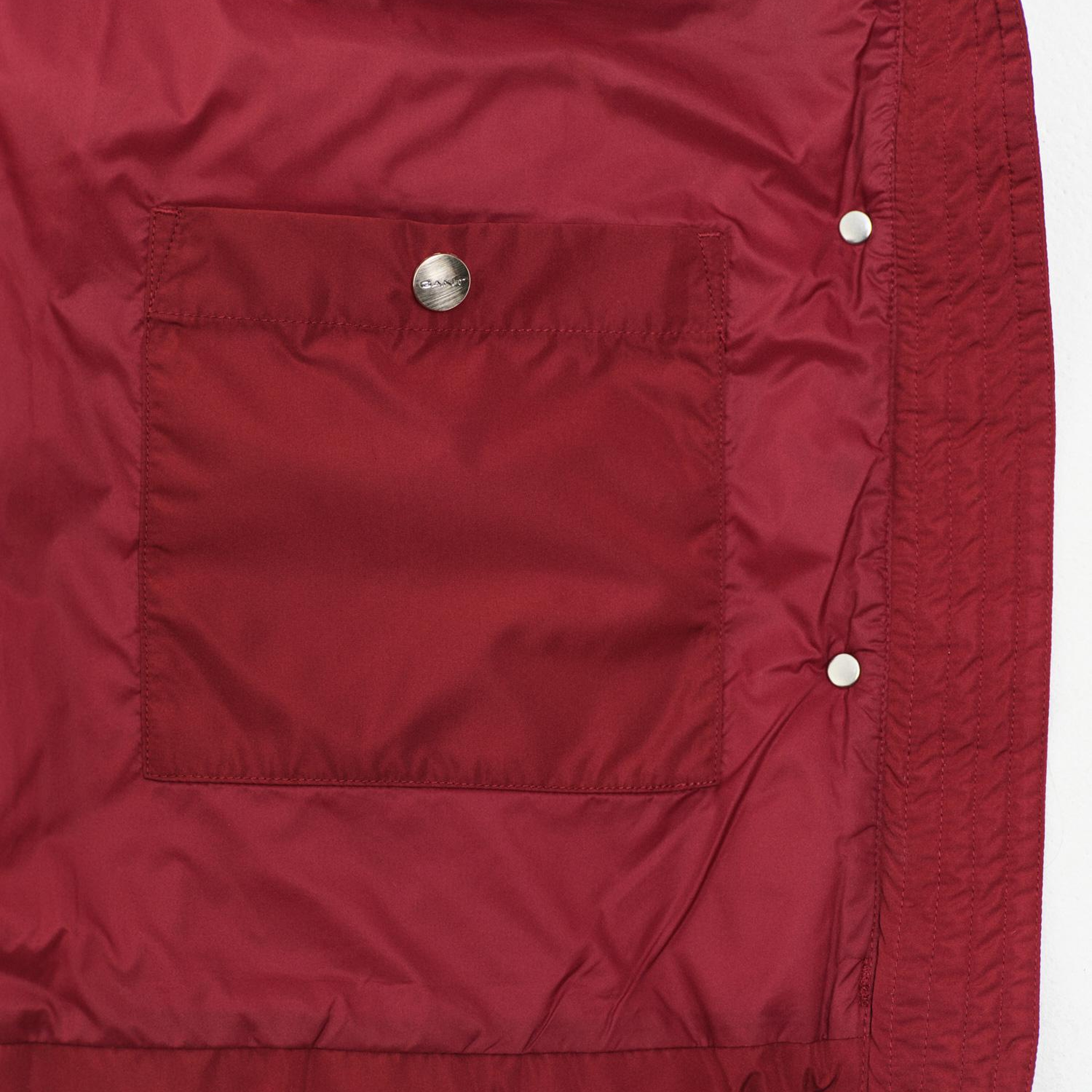 GANT Kadın Bordo Dik Yaka Mont
