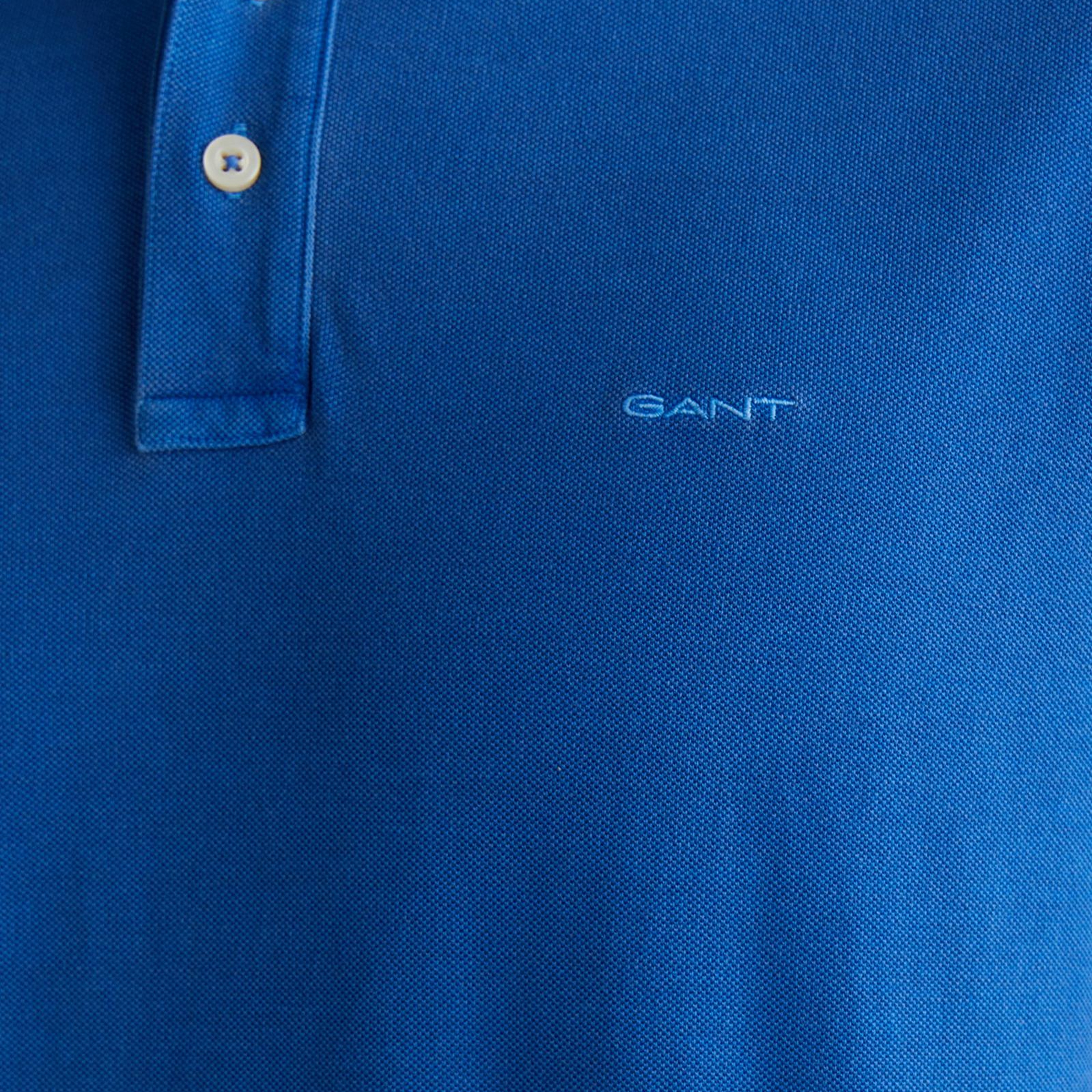GANT Erkek Lacivert Regular Fit Polo
