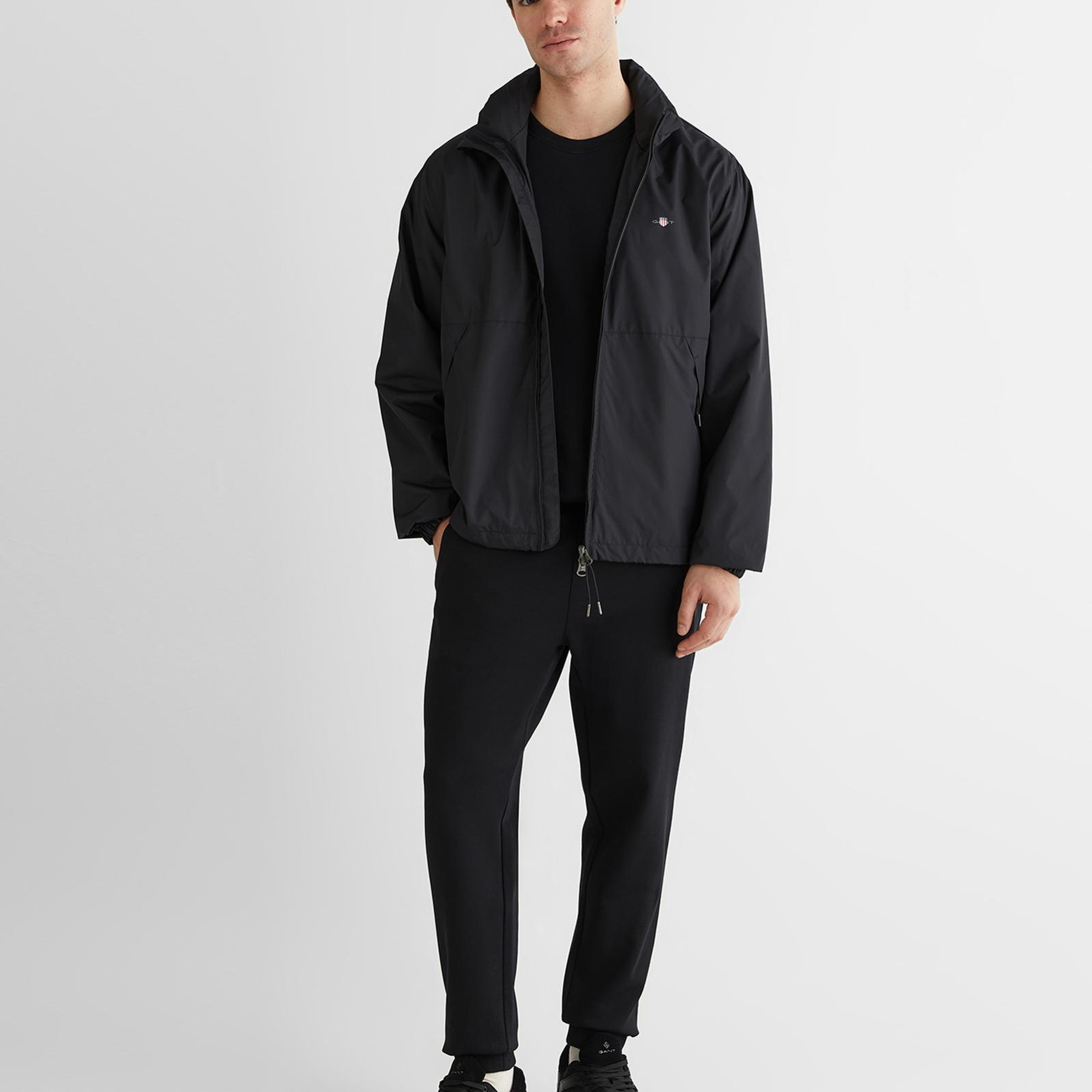 GANT Erkek Siyah Regular Fit Eşofman Altı