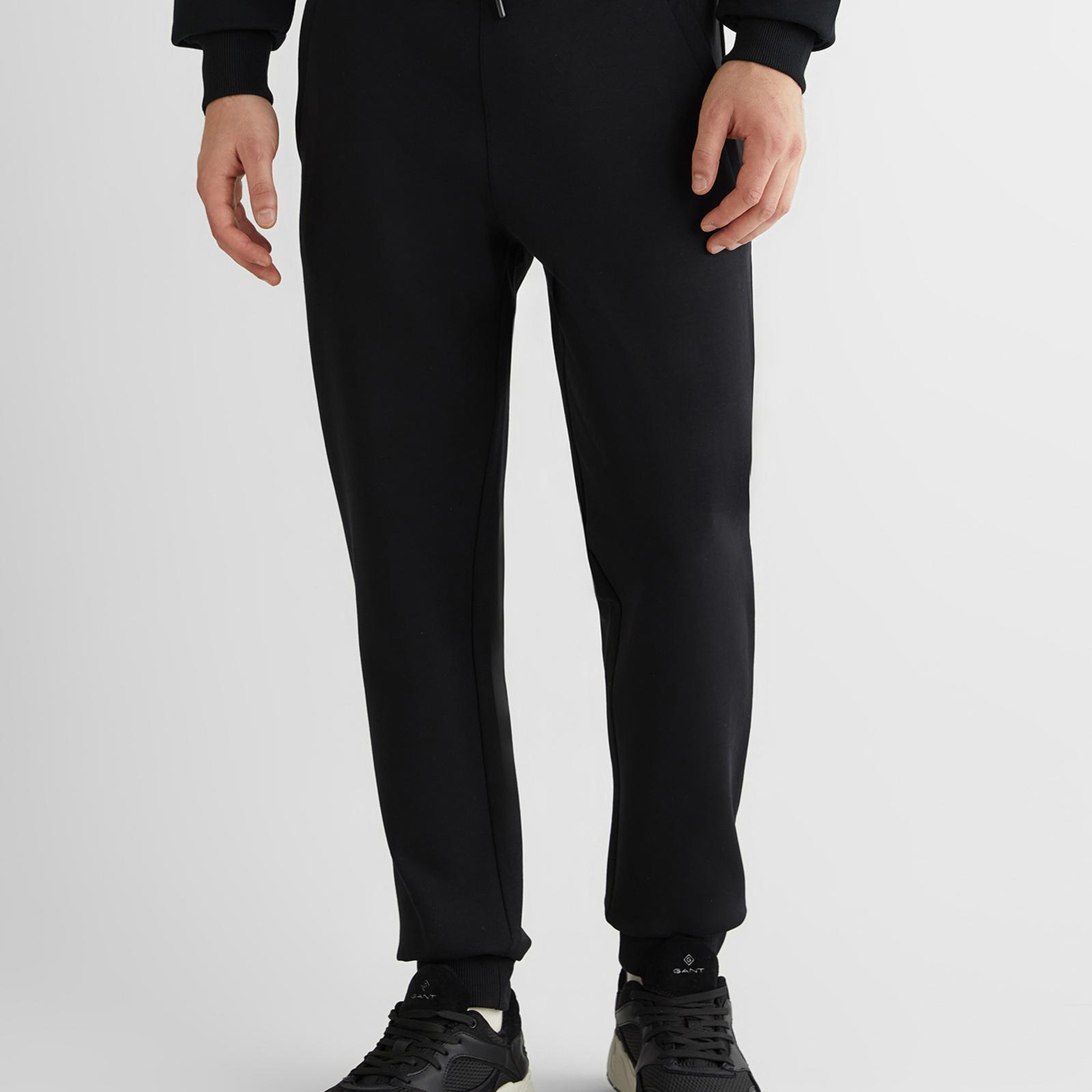 GANT Erkek Siyah Regular Fit Eşofman Altı