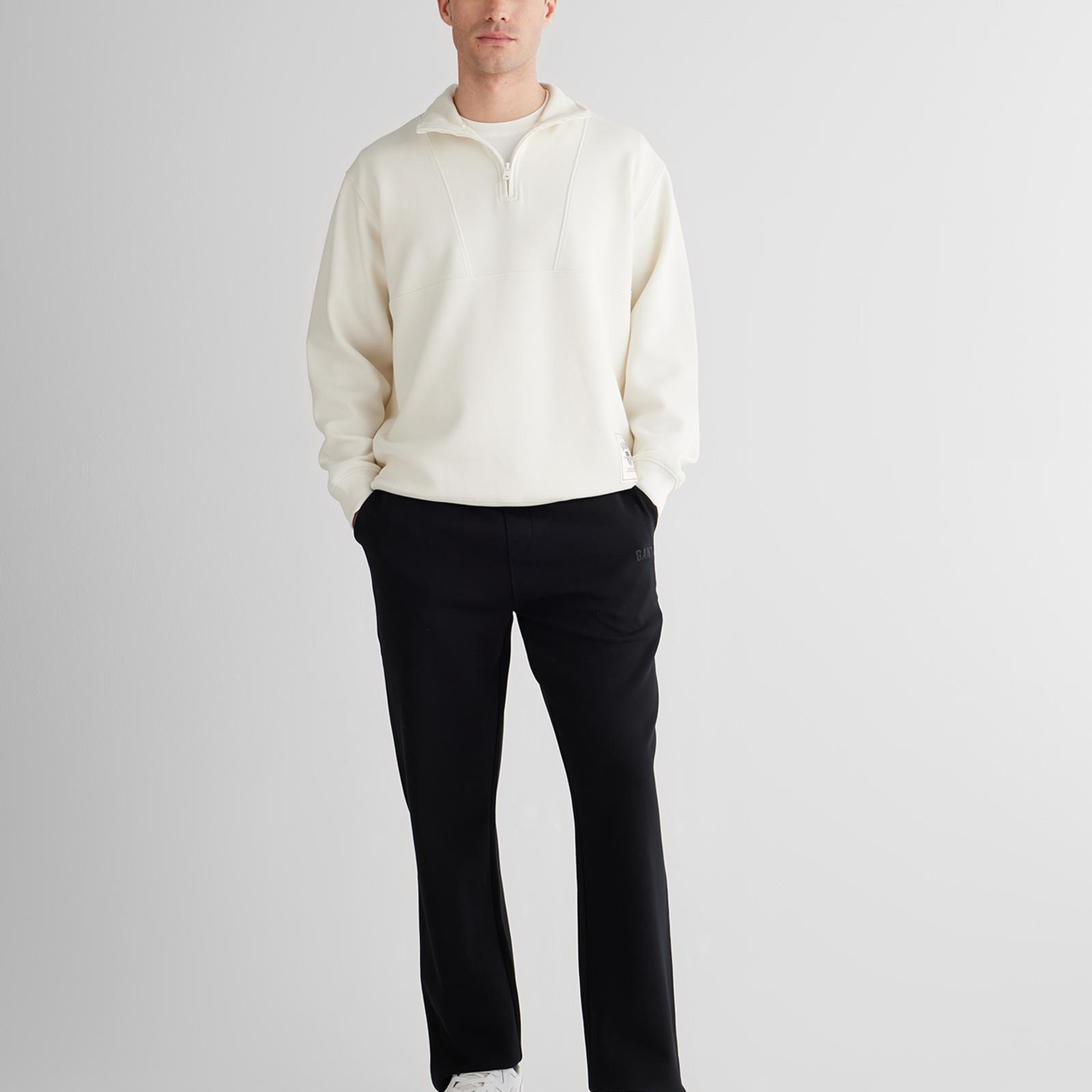 GANT Erkek Siyah Regular Fit Eşofman Altı