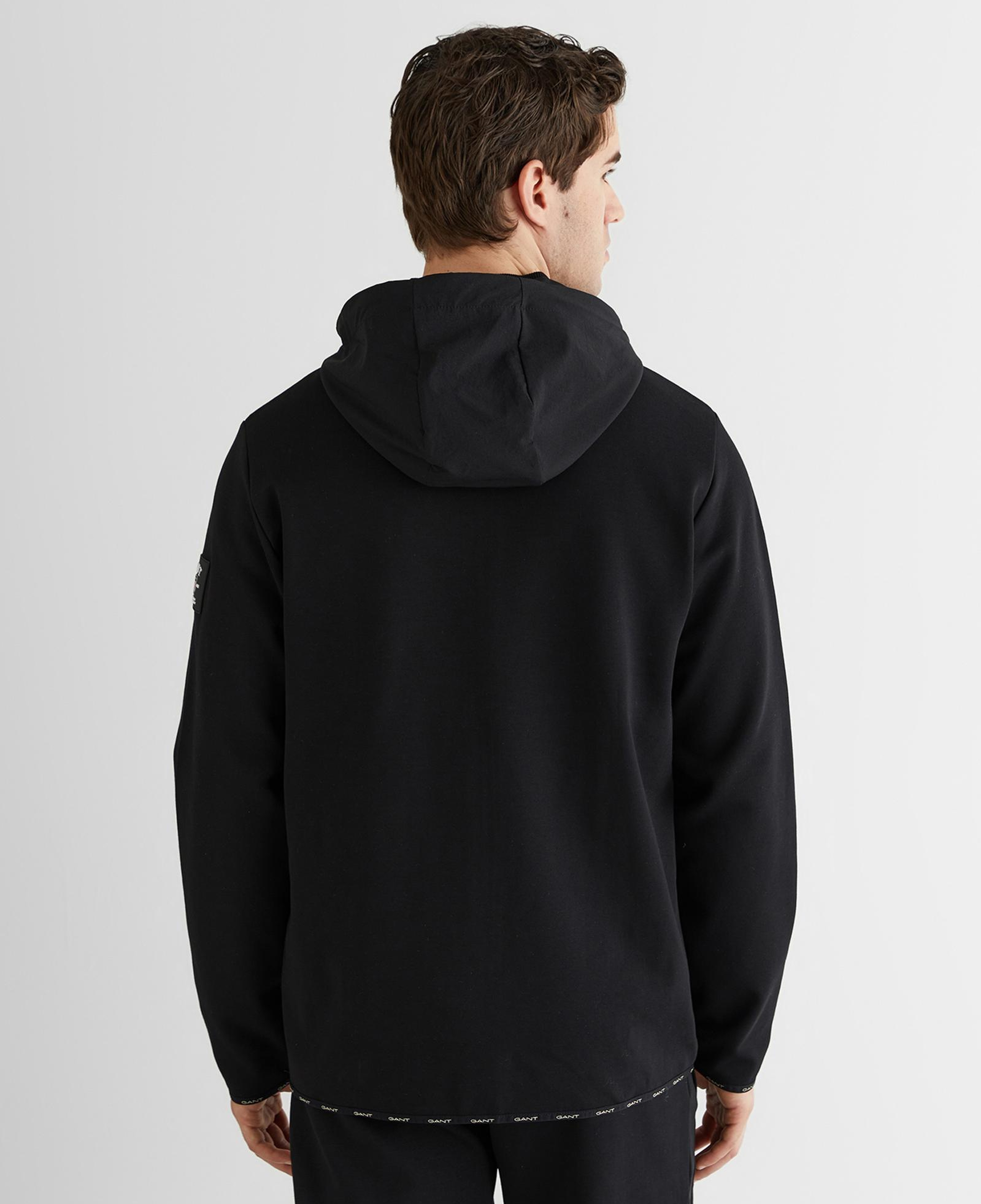 GANT Erkek Siyah Fermuarlı Hırka